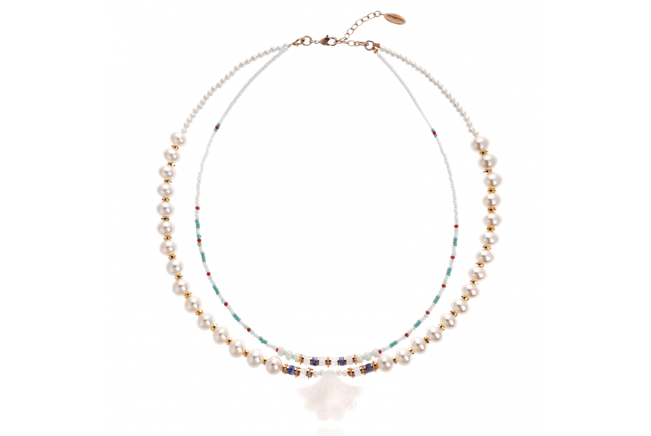 Collier Kerena Blanc