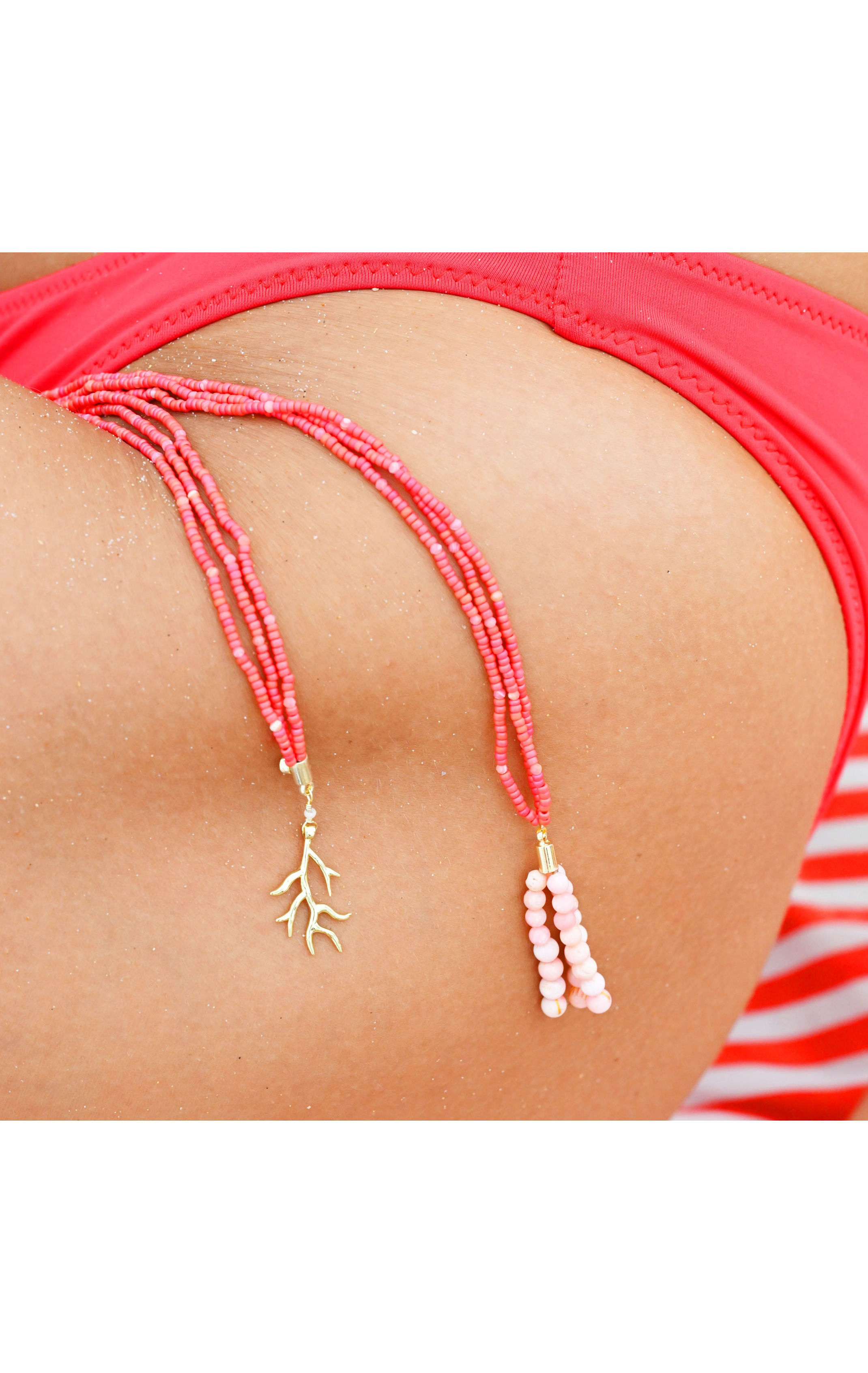 Collier Neptun Corail