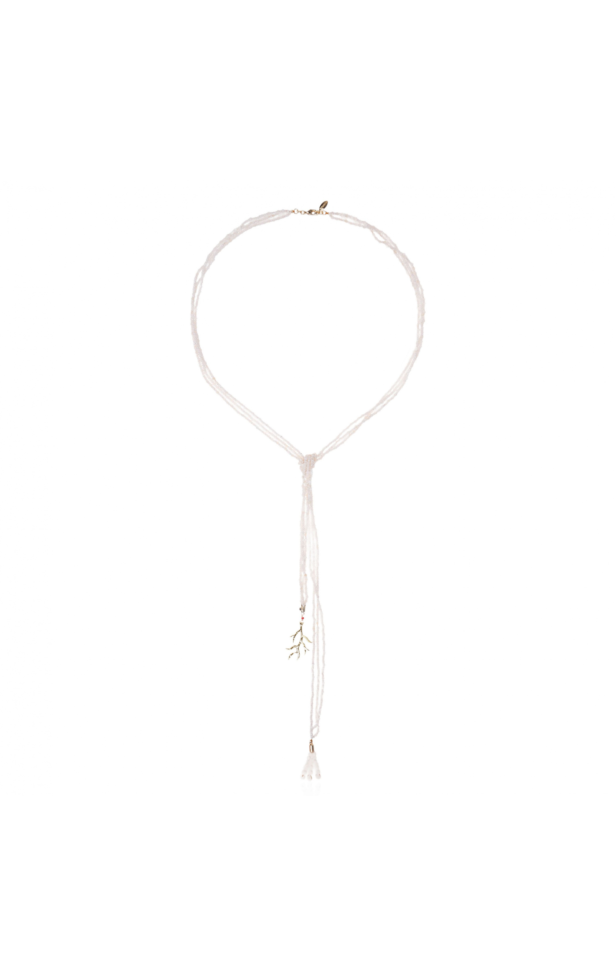 Collier Neptun Blanc