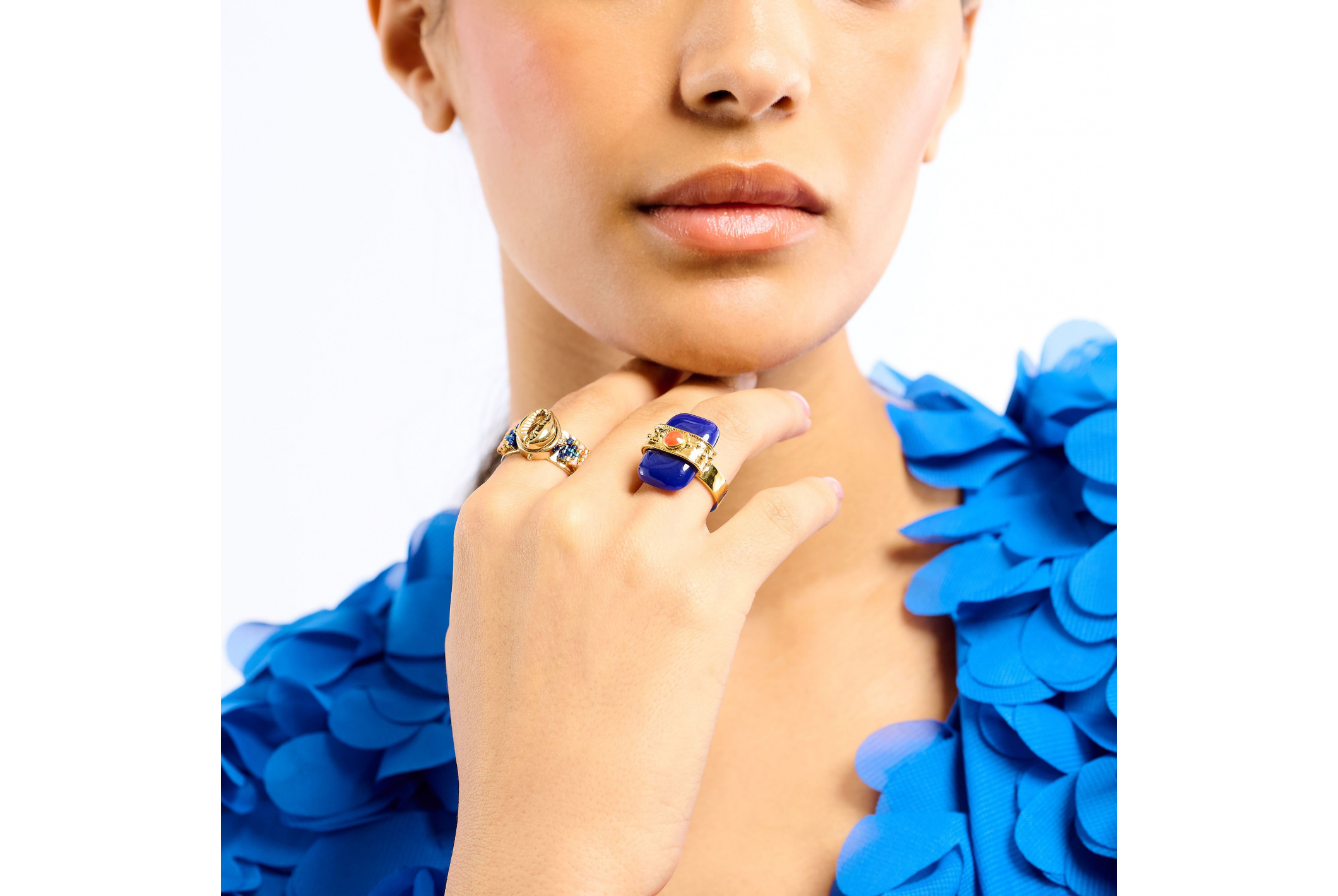 Hipanema Bague Nepali Indigo