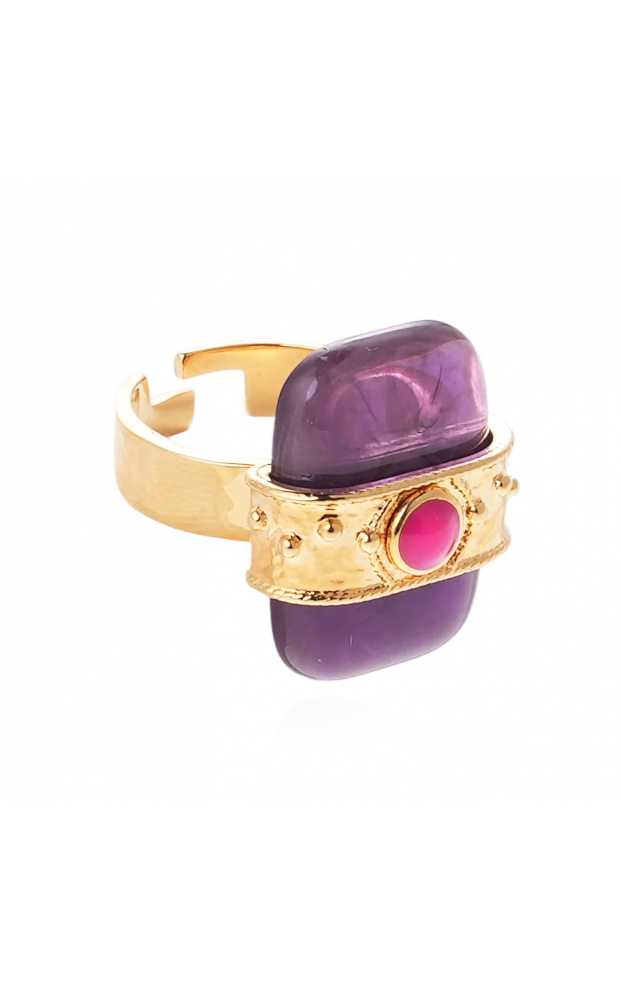 Bague Nepali Lilas