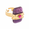 Bague Nepali Lilas