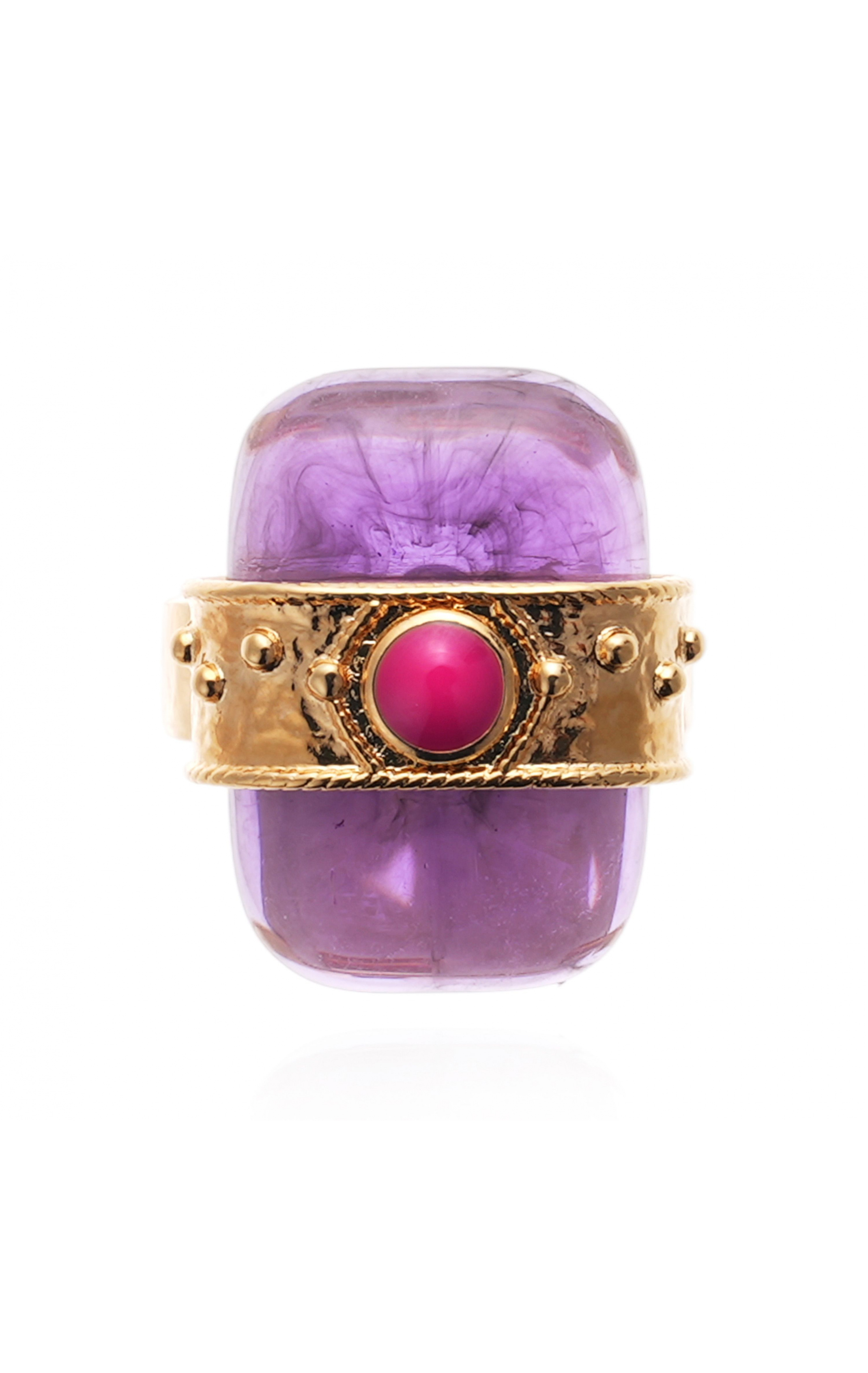 Bague Nepali Lilas