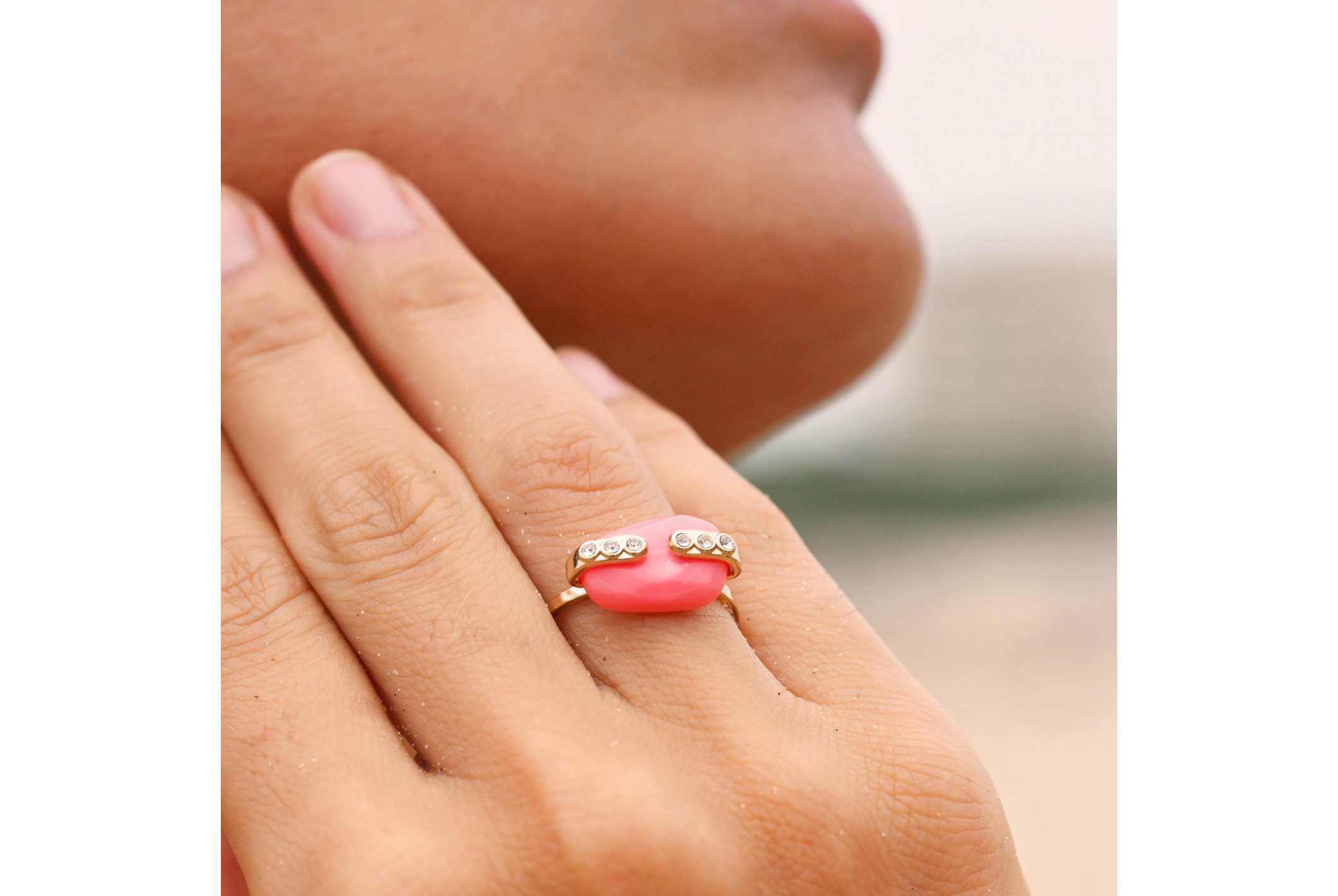 Hipanema Bague Precieuse Rose