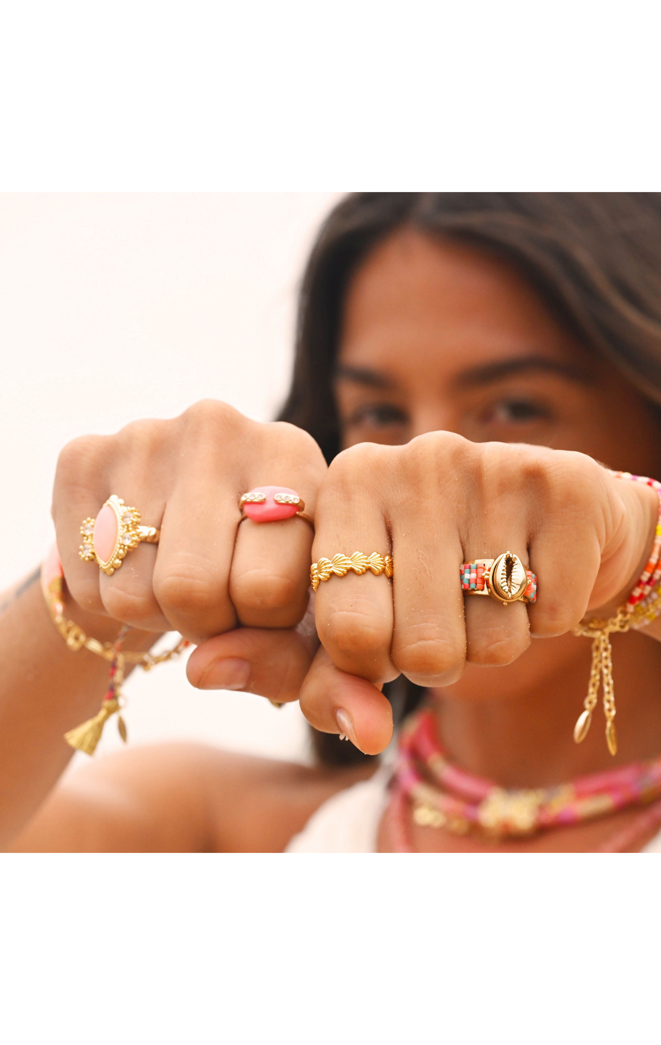 Bague Precieuse Rose