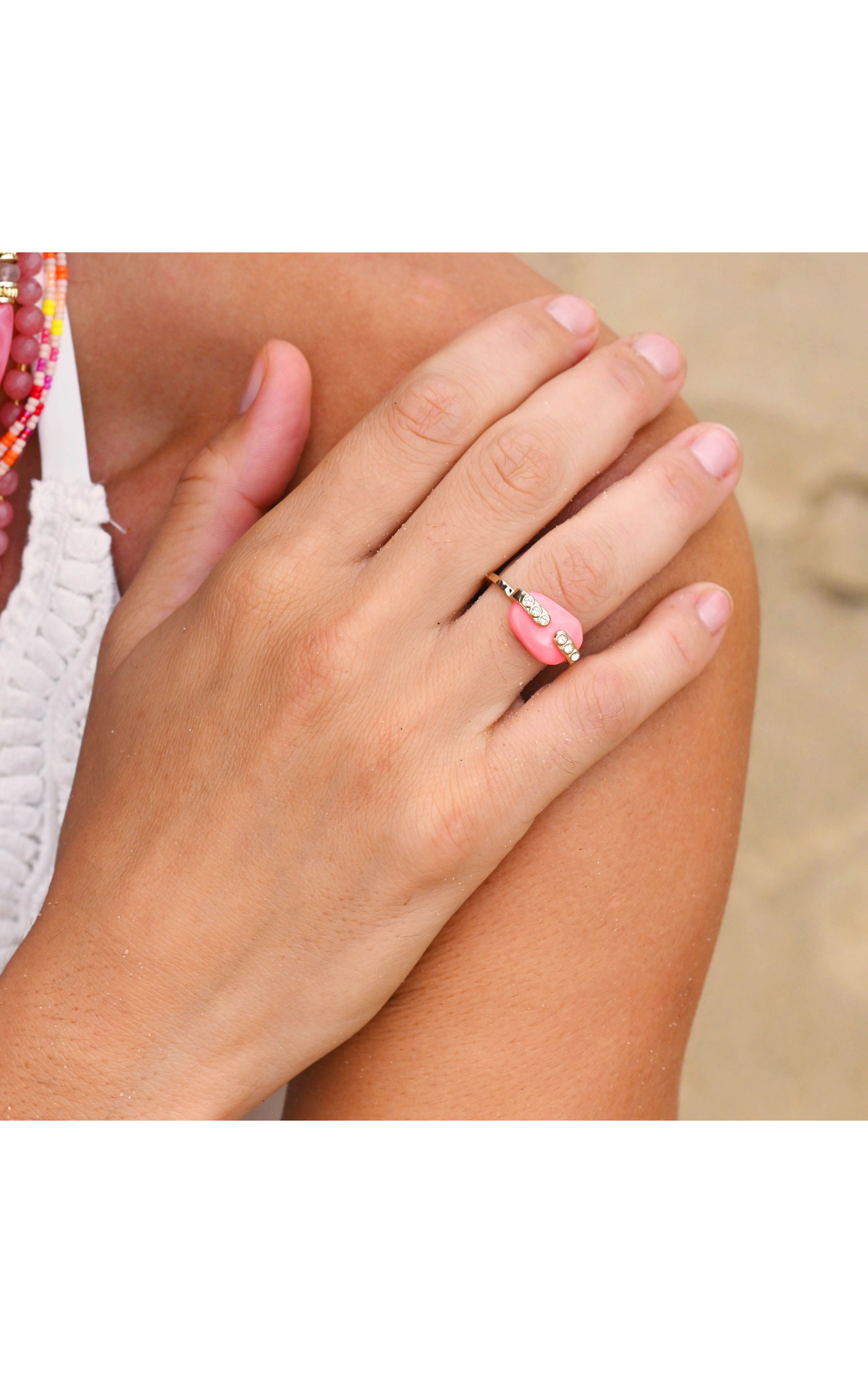 Bague Precieuse Rose