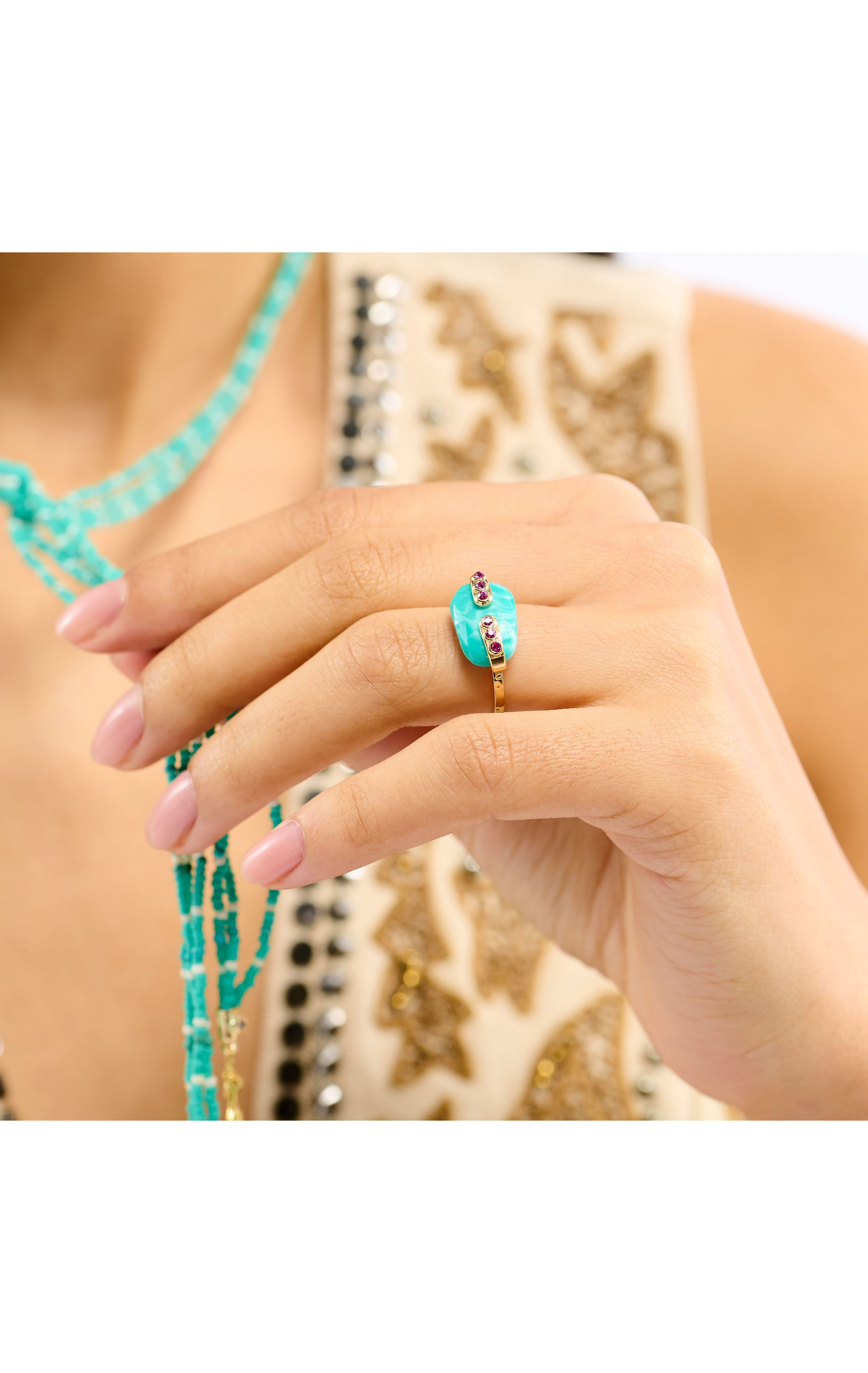 Bague Precieuse Turquoise