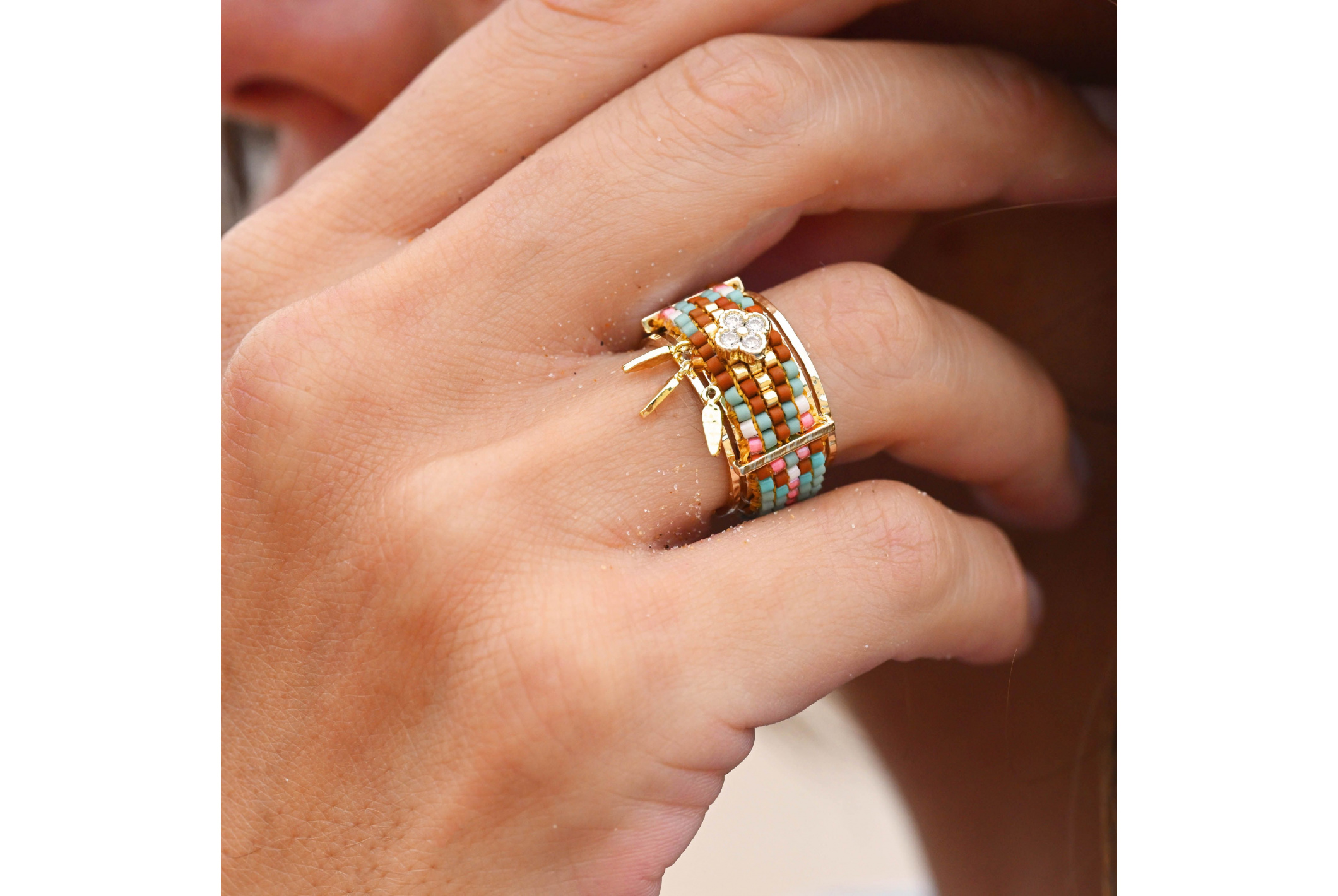 Bague Kylim Turquoise