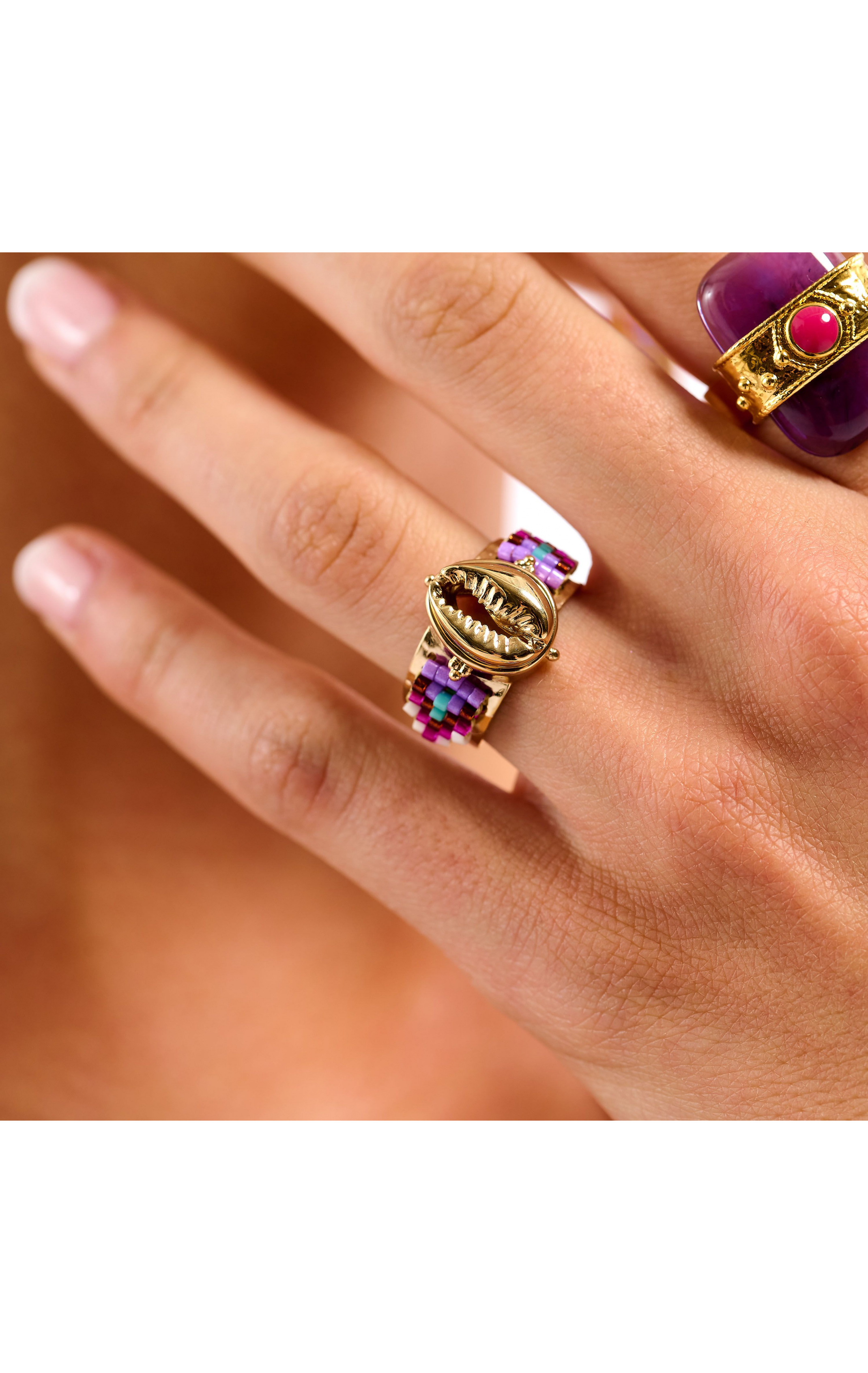 Bague Zenith Lilas