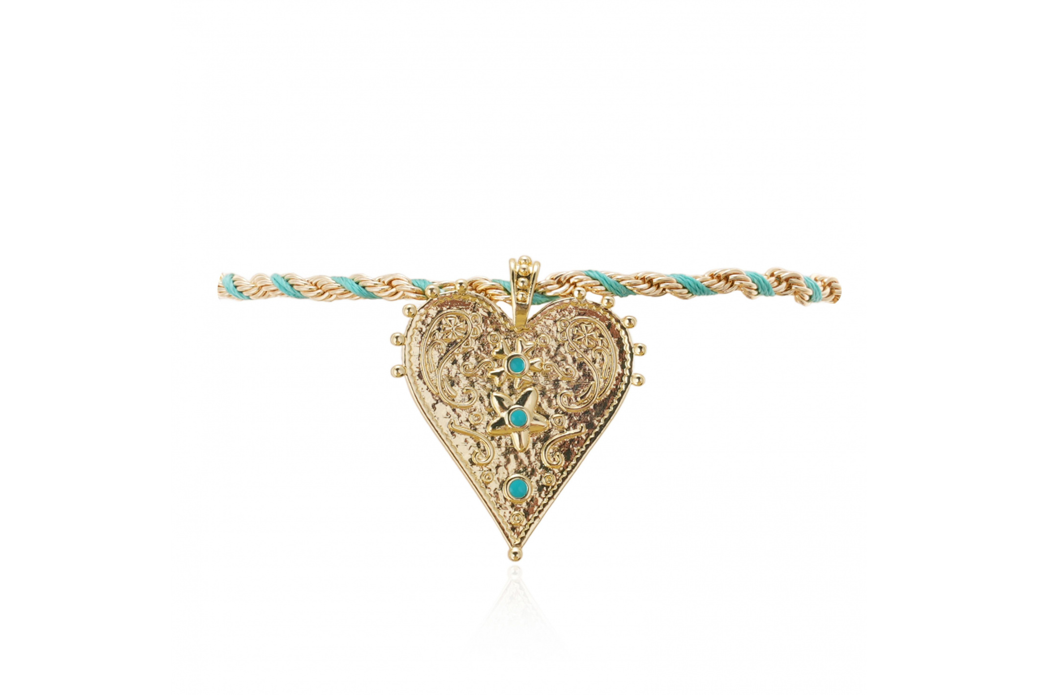 Bracelet de cheville Giano Turquoise