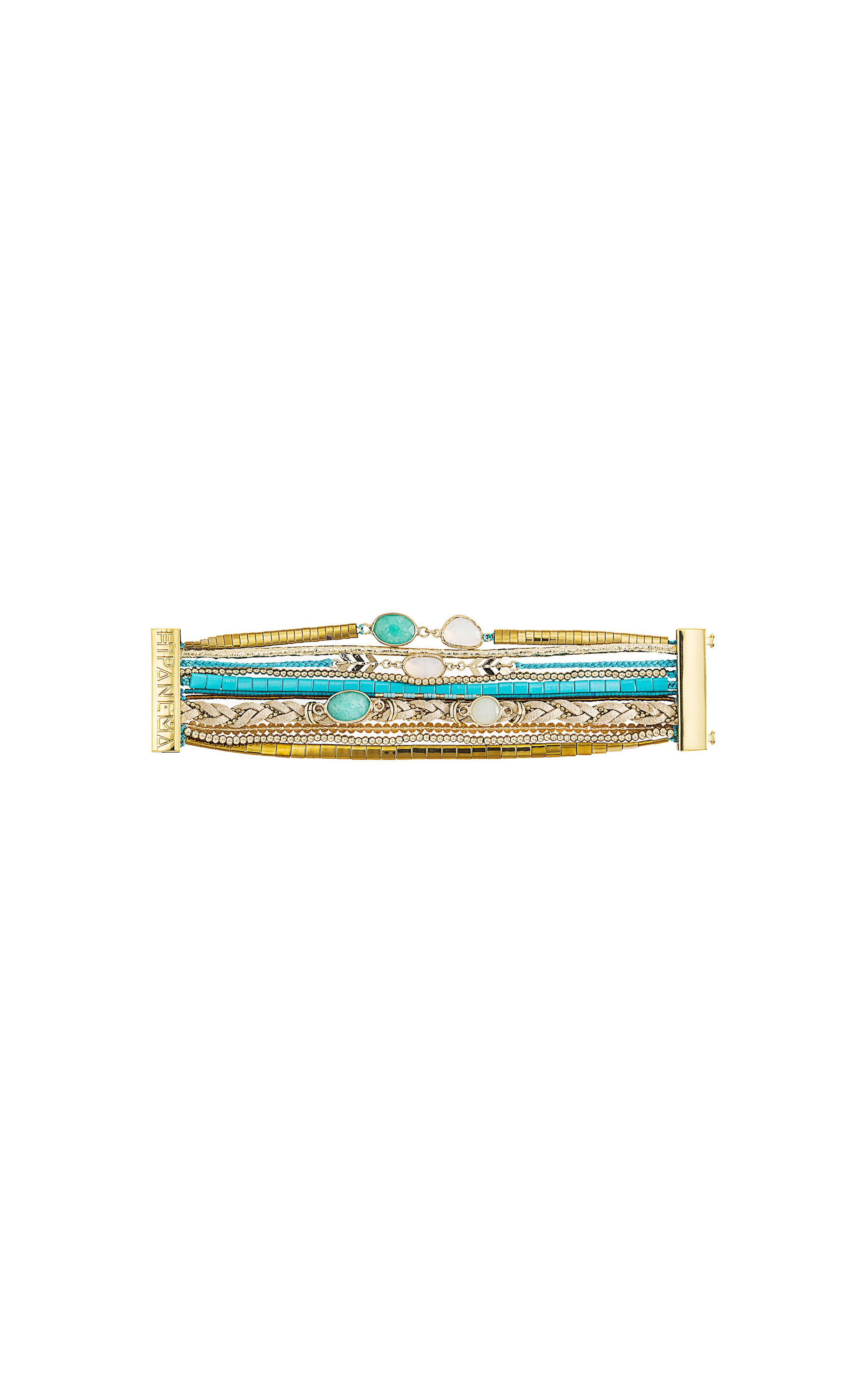 Manchette Chamade Bleu Turquoise