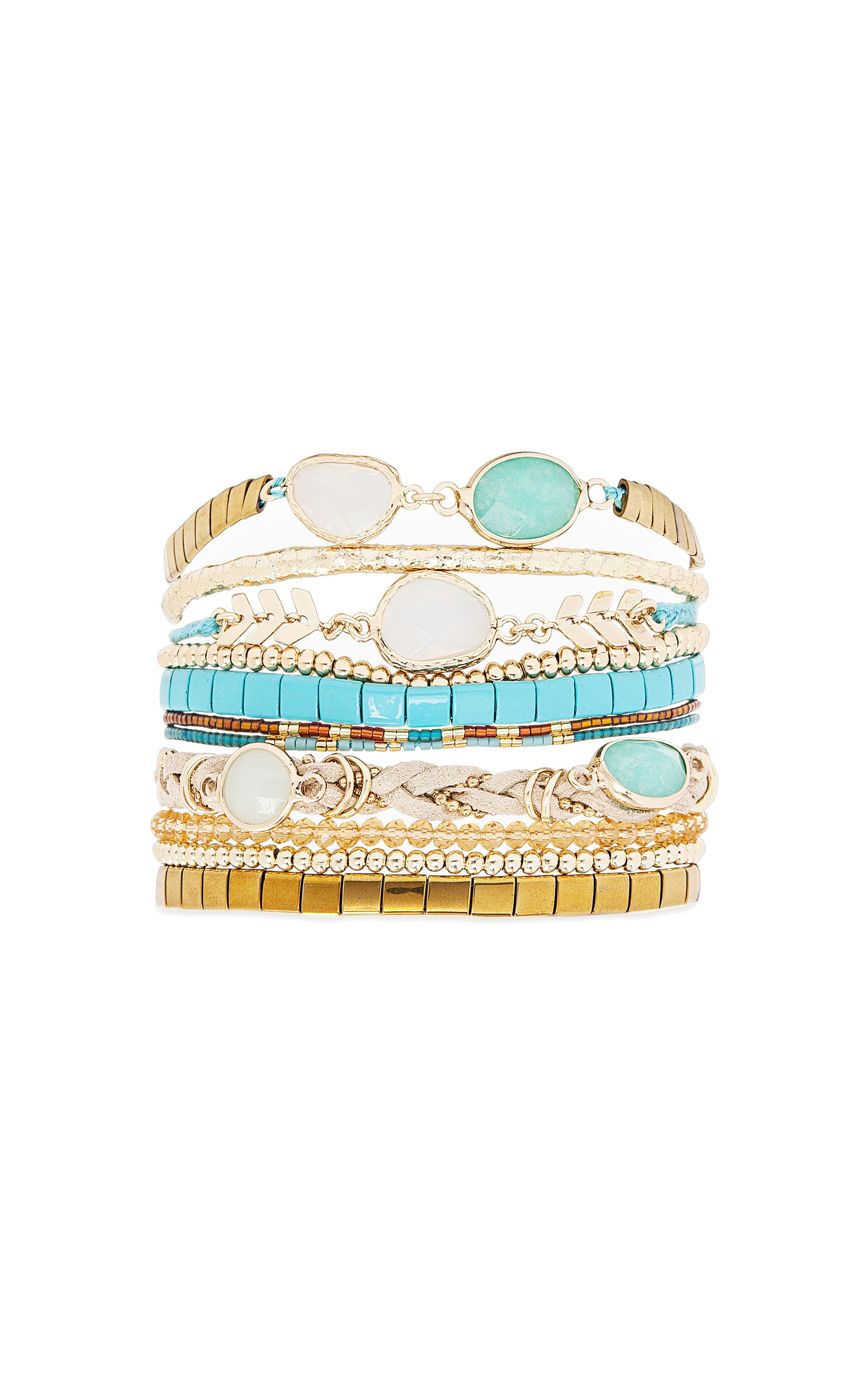 Manchette Chamade Bleu Turquoise