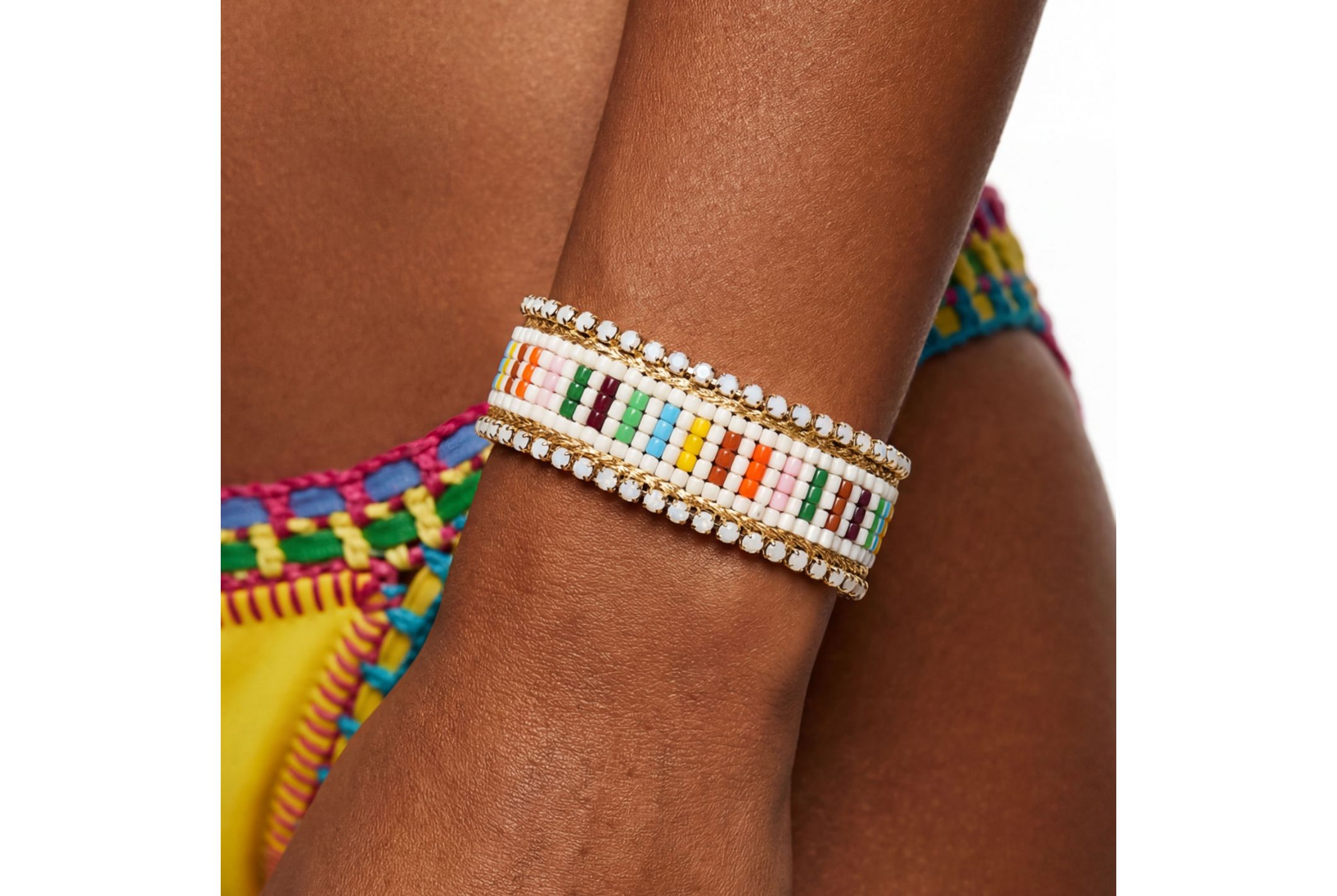 Hipanema Bracelet Safie Blanc