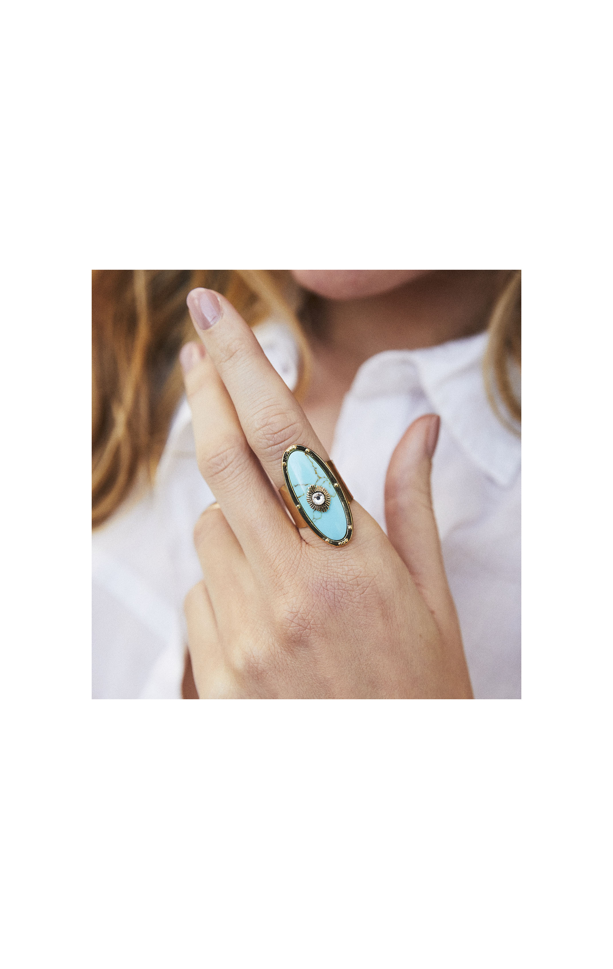 Ring Pacha Turquoise Turquoise