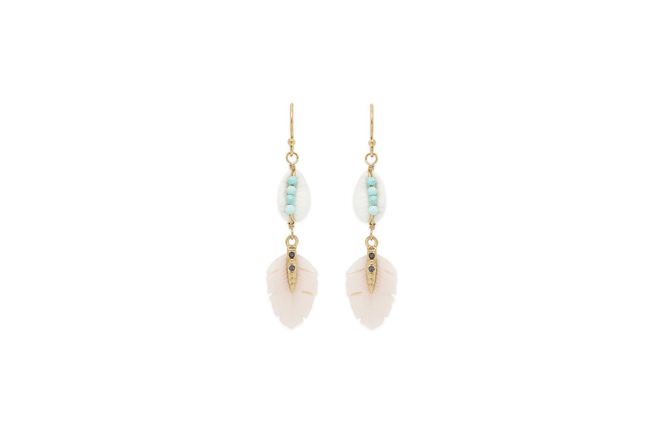Hipanema Earrings Kesiah White White