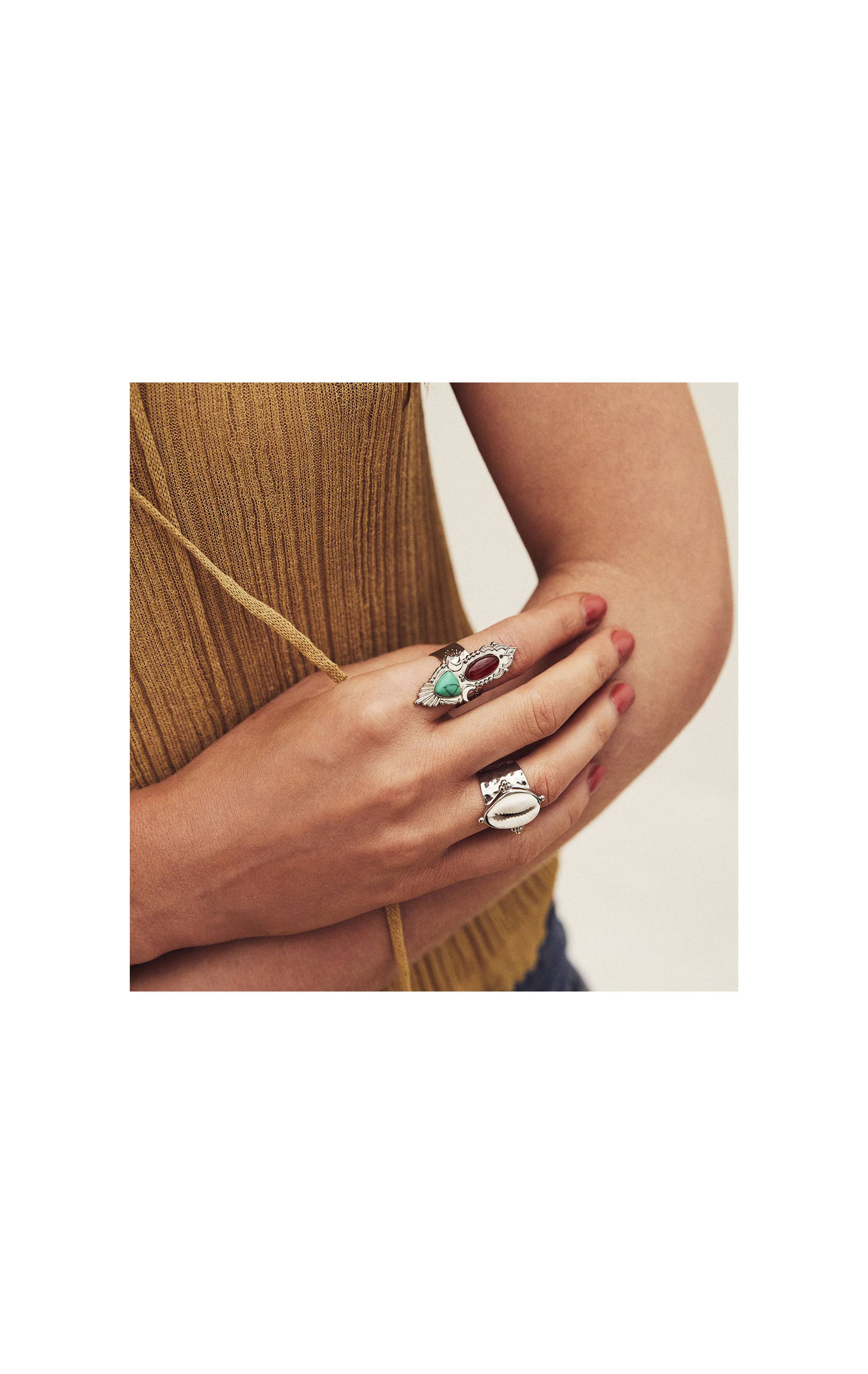 Ring Skaw Silver Silver