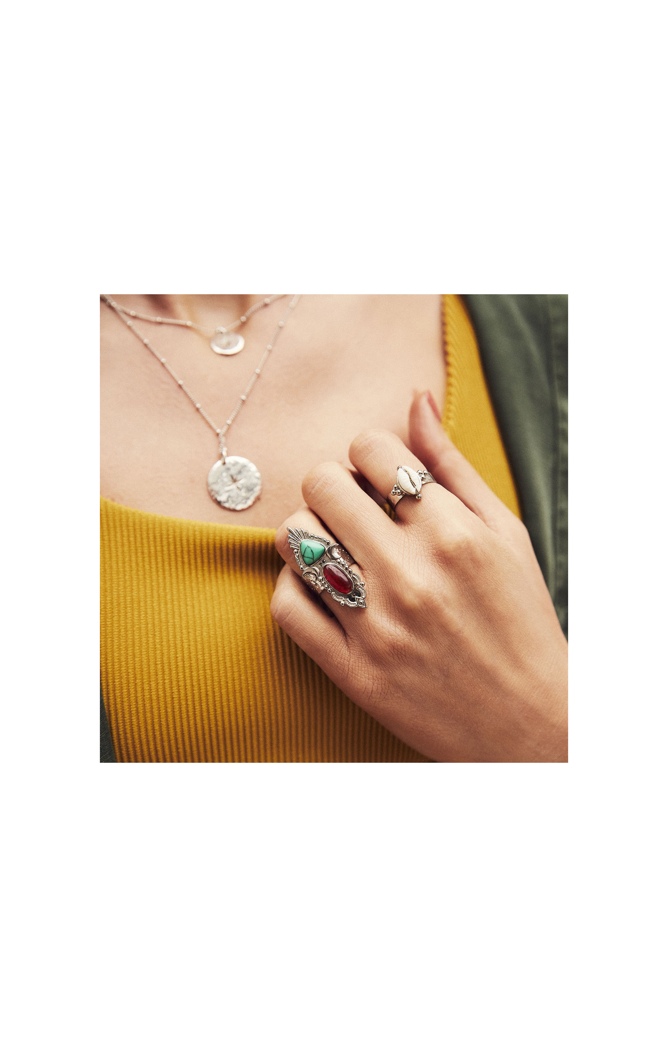 Ring Skaw Silver Silver