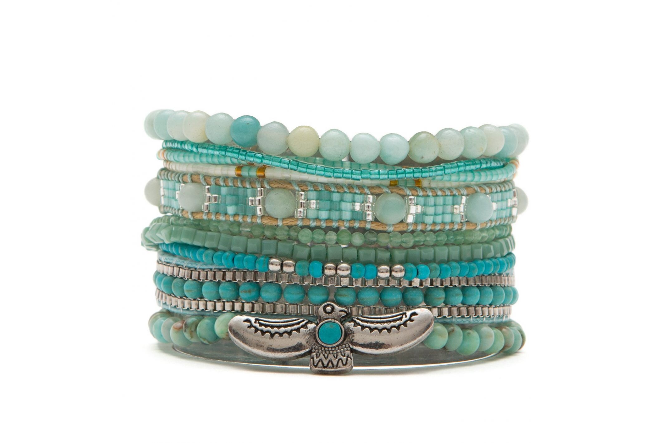 Hipanema Cuff Aqua Turquoise