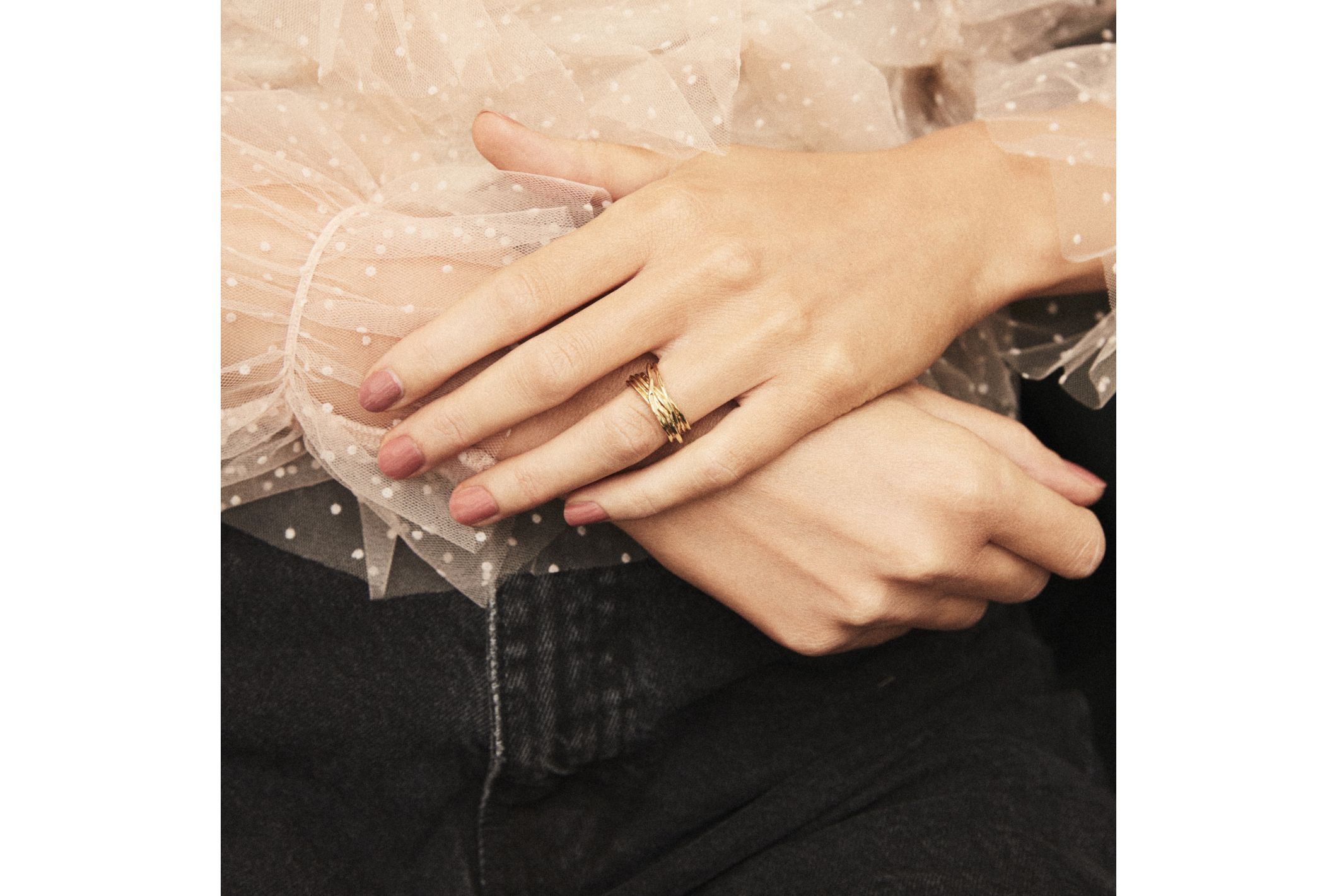 Hipanema Ring Soulmate Gold