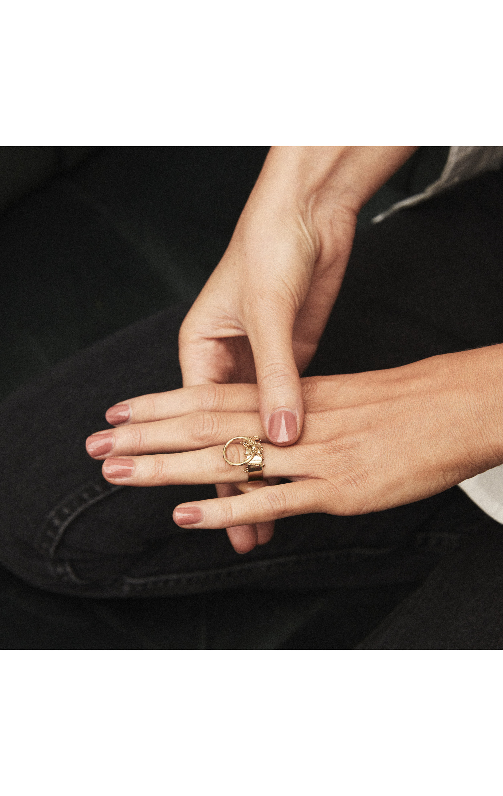 Bague Garbo Doré