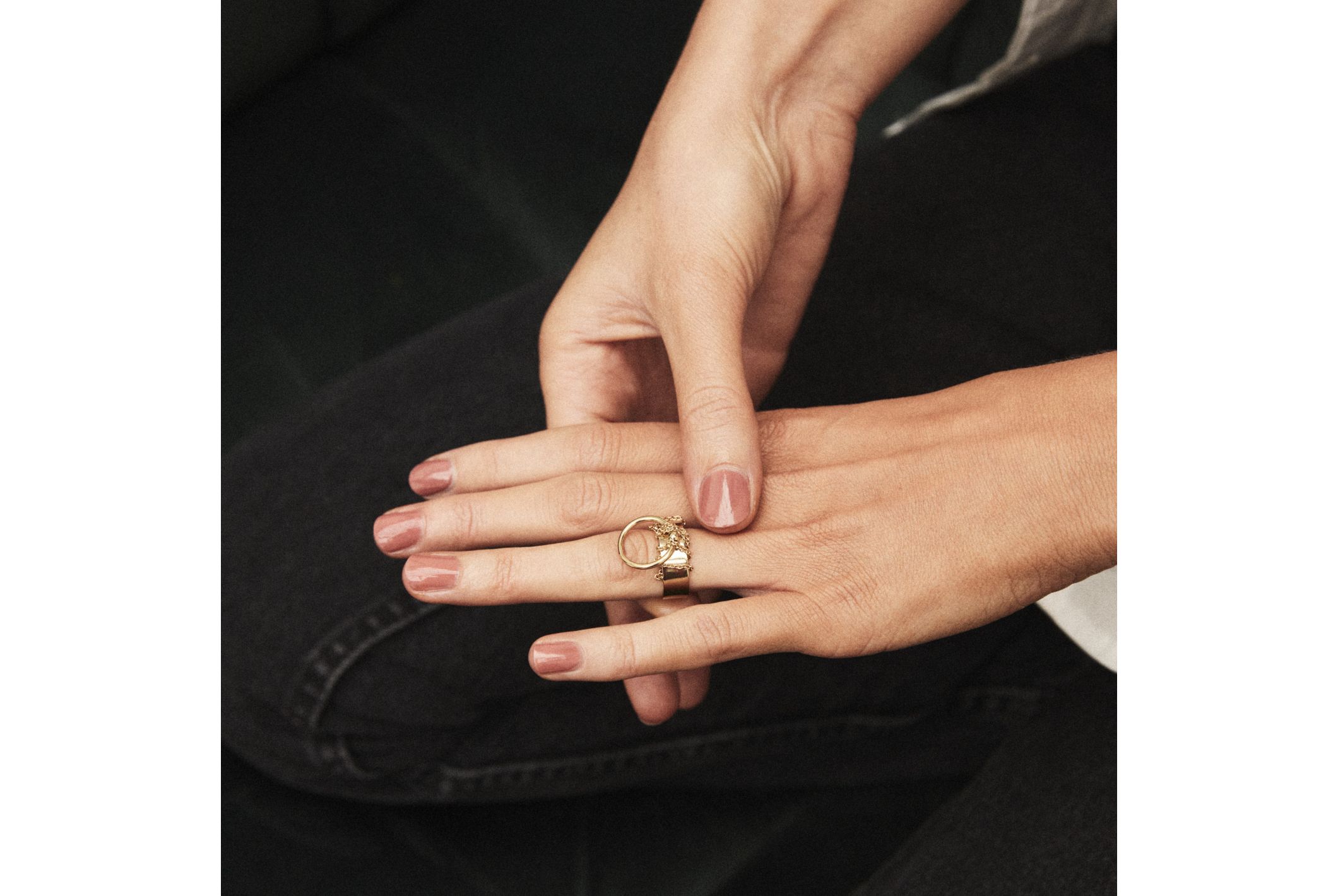 Hipanema Bague Garbo Doré