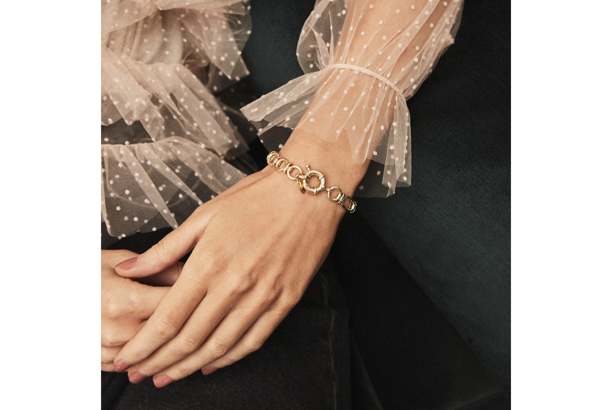 Hipanema Bracelet Baddass Doré