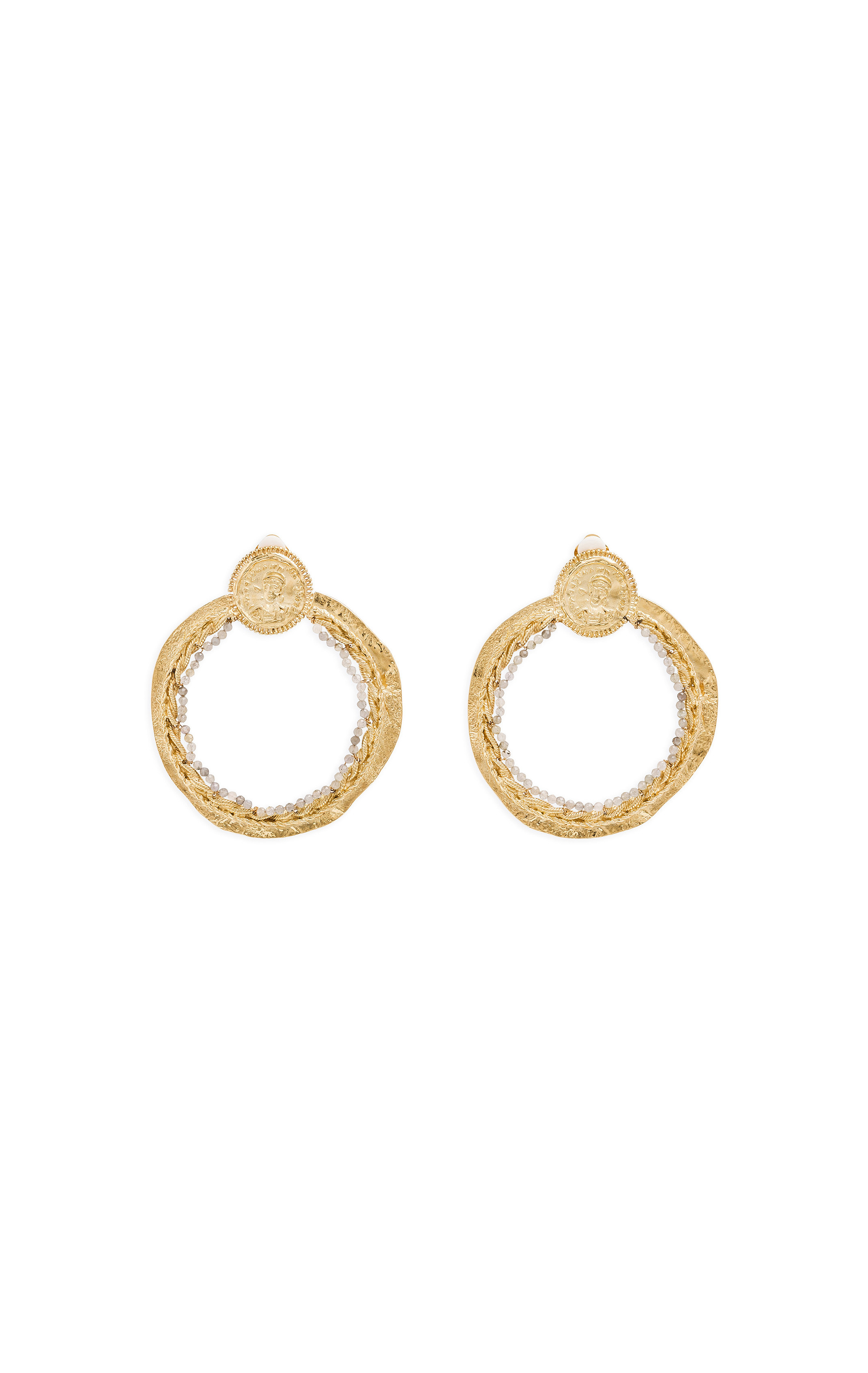 Earrings Delphes Gold Gold