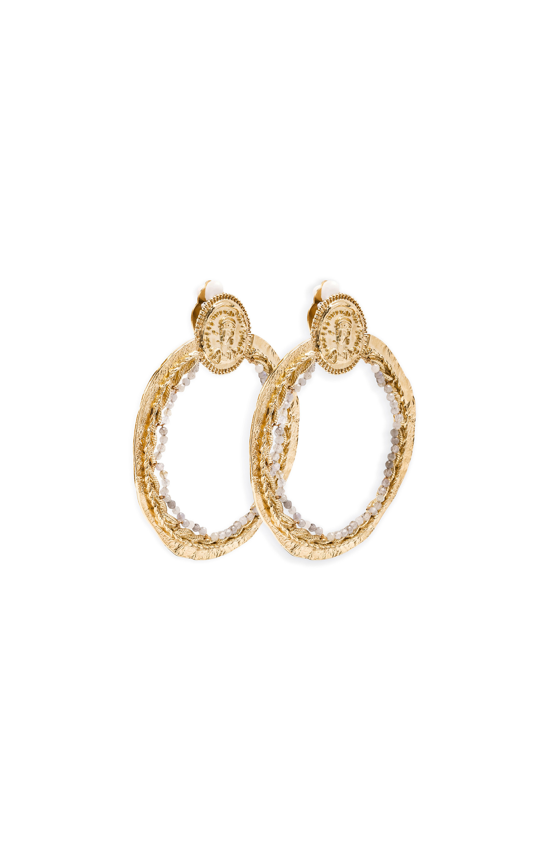 Earrings Delphes Gold Gold