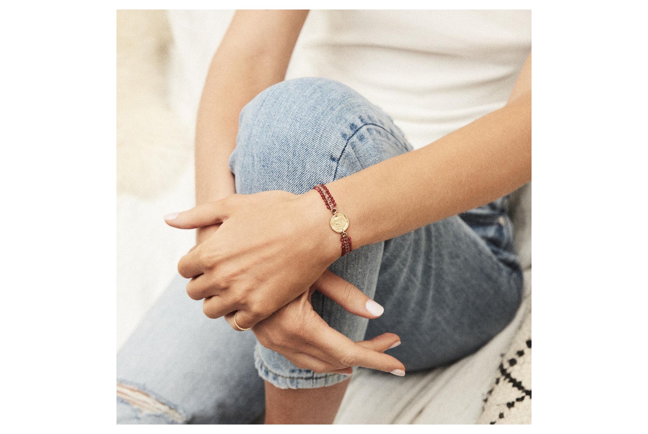 Hipanema Bracelet Conquistador Rouge