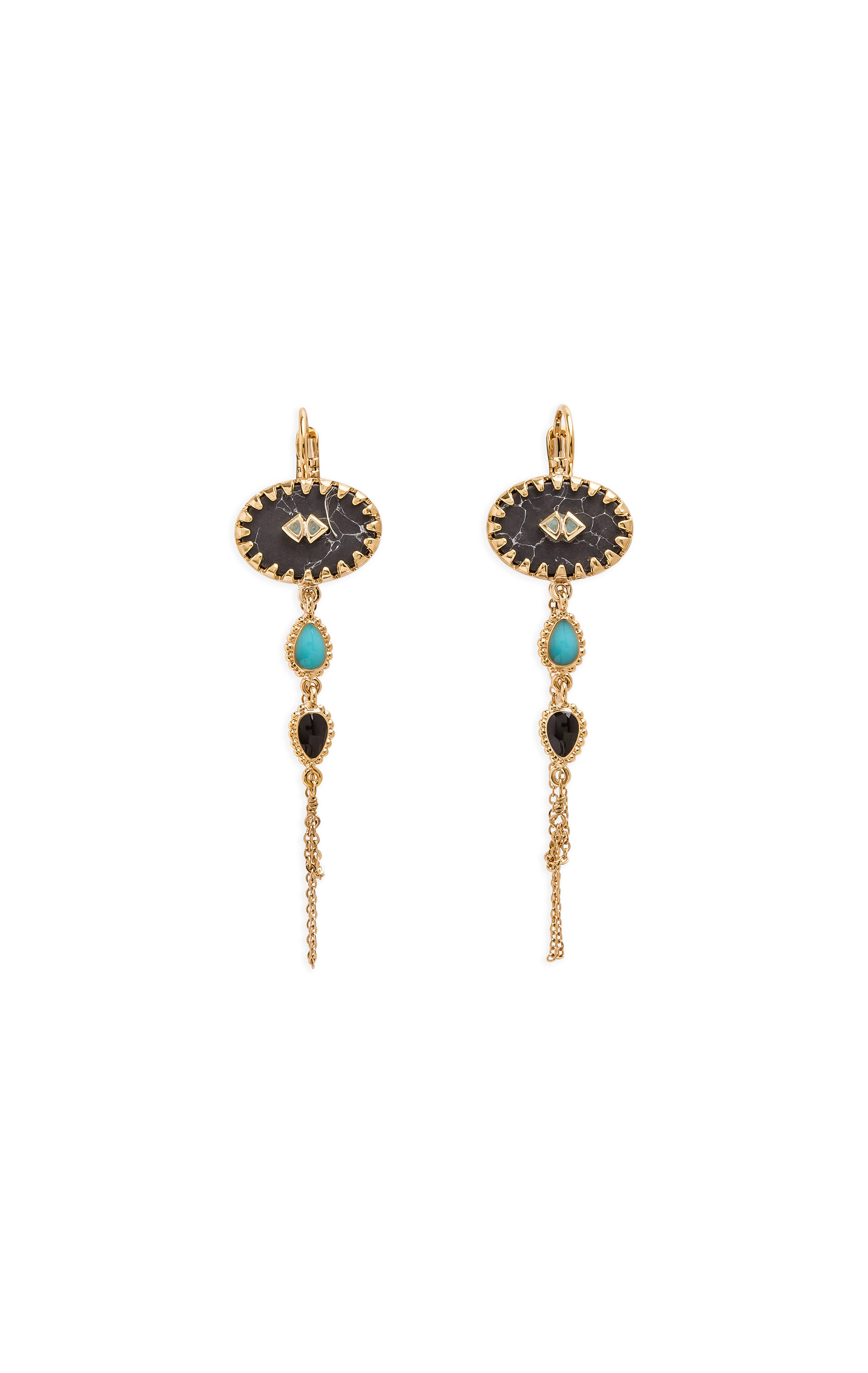 Boucles d'oreilles Mayhem Noir