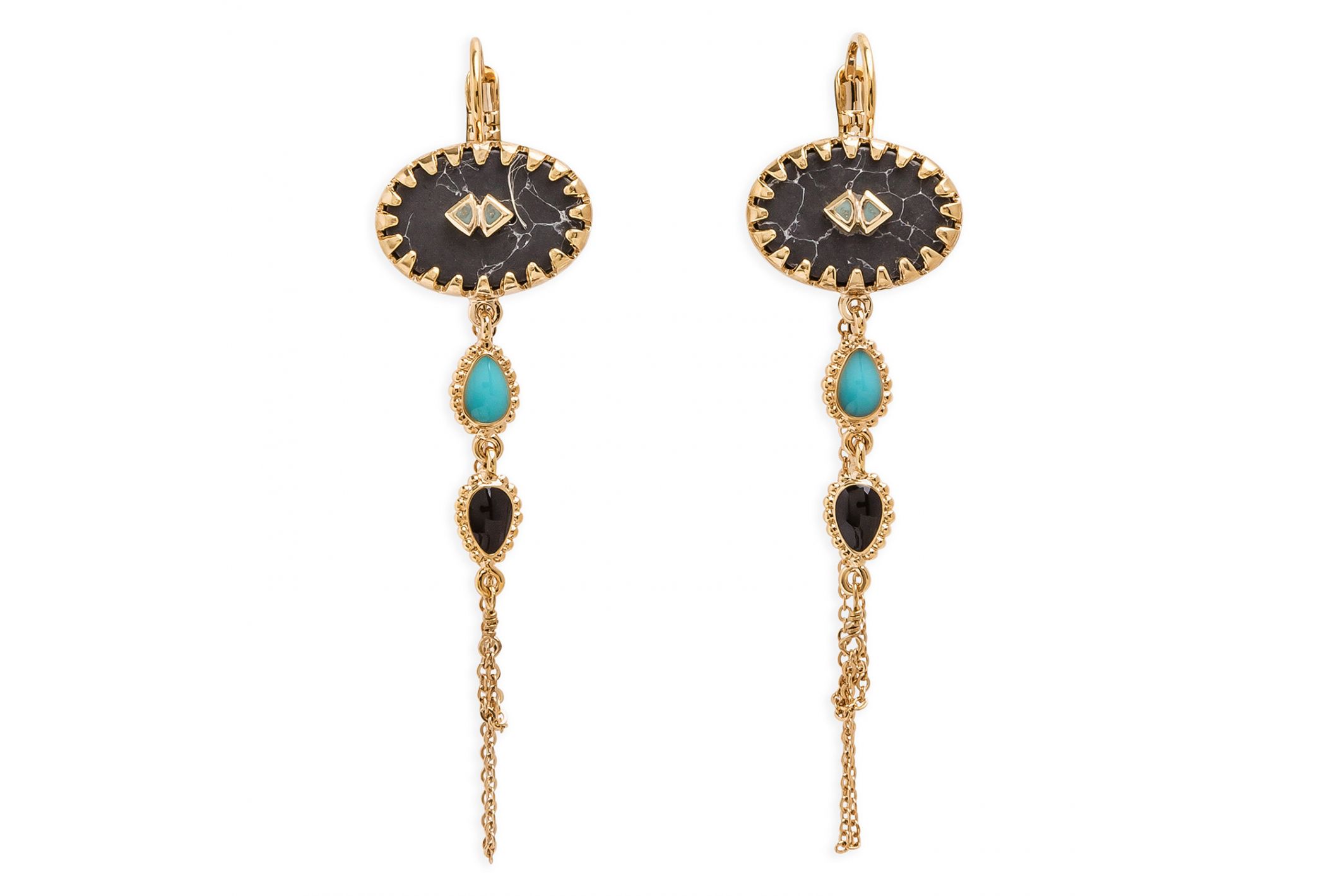 Hipanema Earrings Mayhem Black