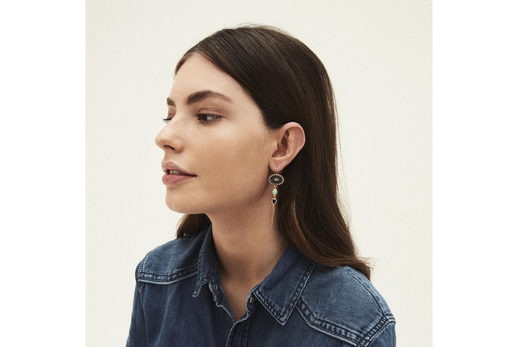Hipanema Earrings Mayhem Black