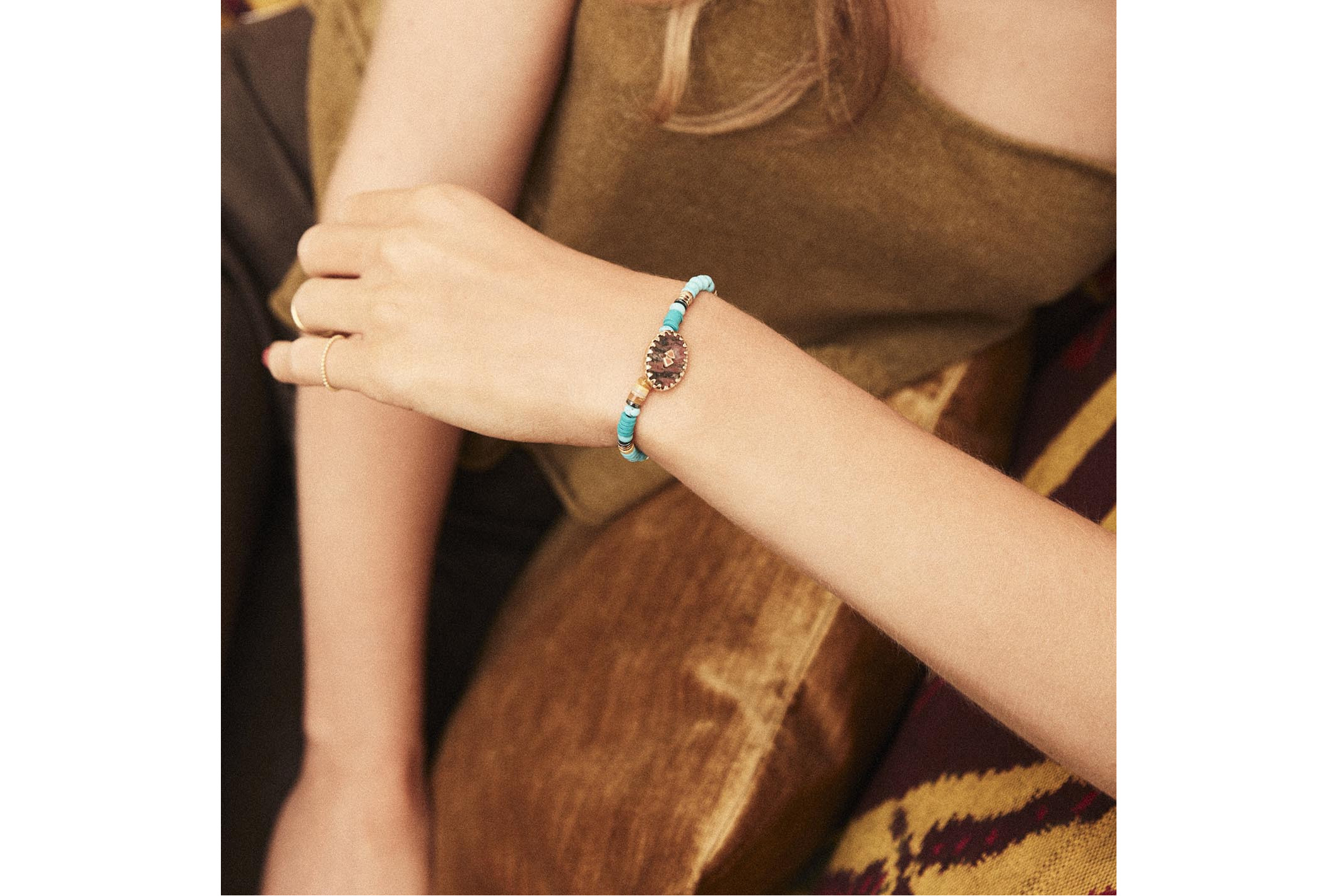 Hipanema Bracelet Anapurna Bleu Turquoise