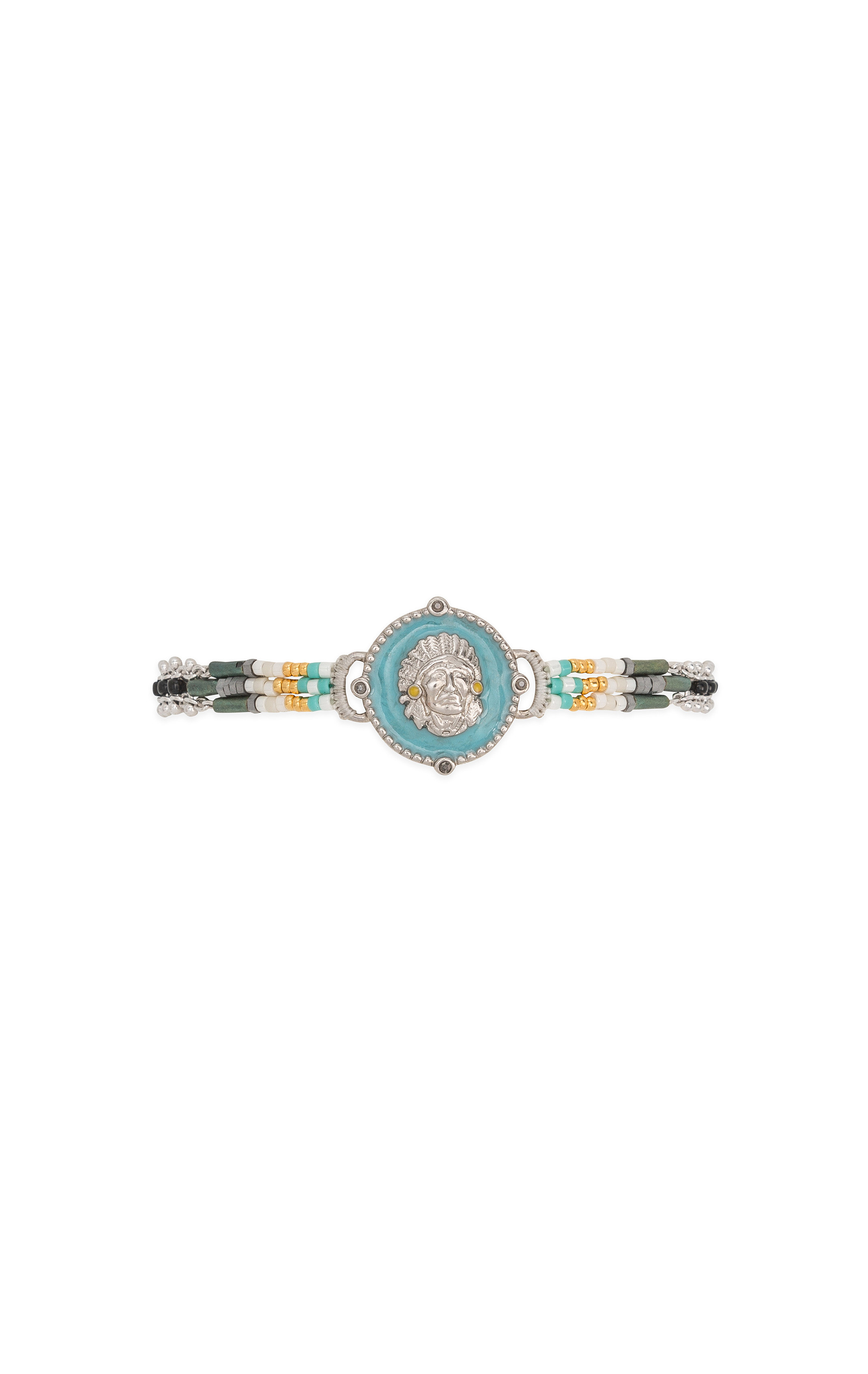 Bracelet Hunter Bleu Turquoise