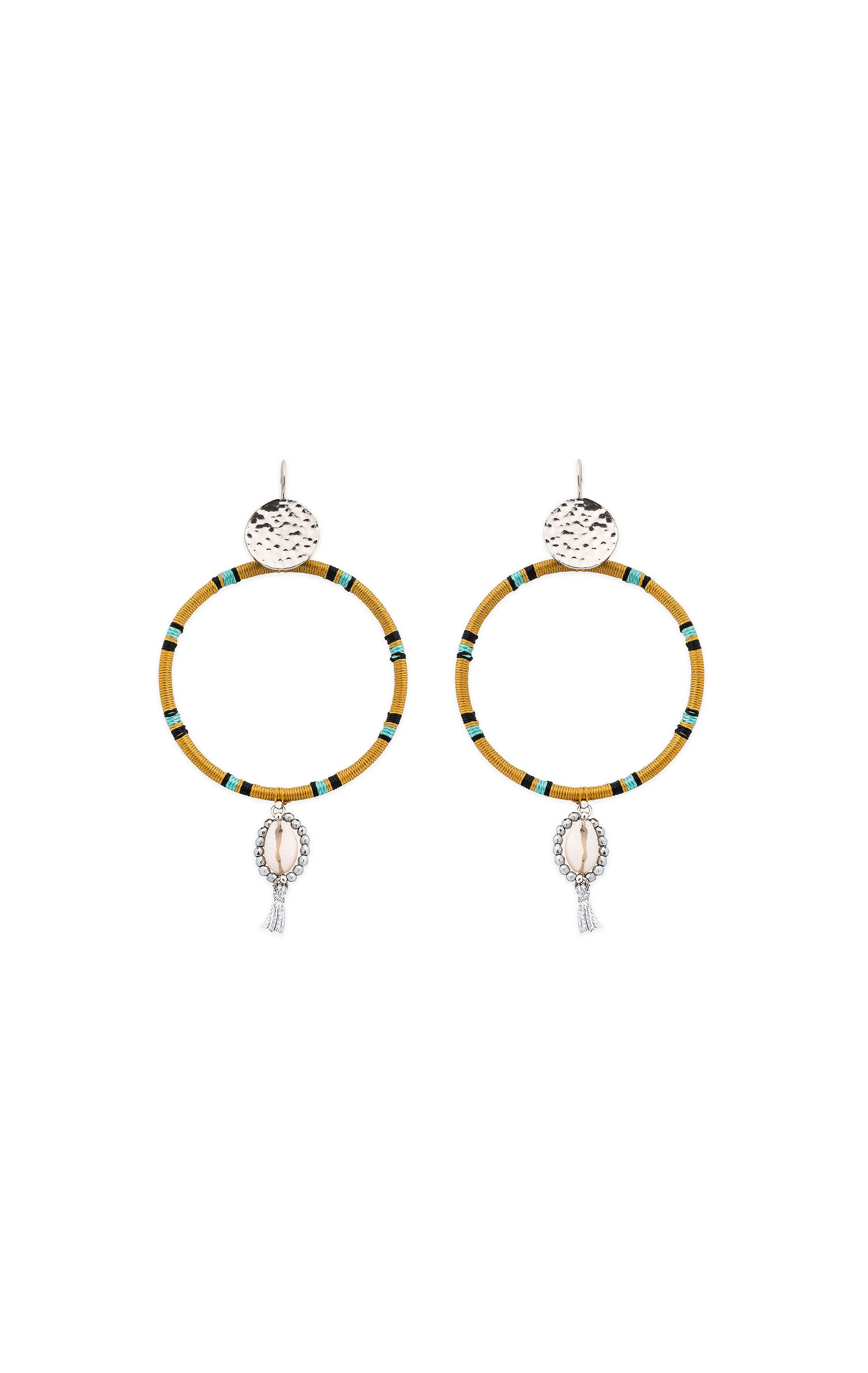 Earrings Kokomo Maïs Yellow