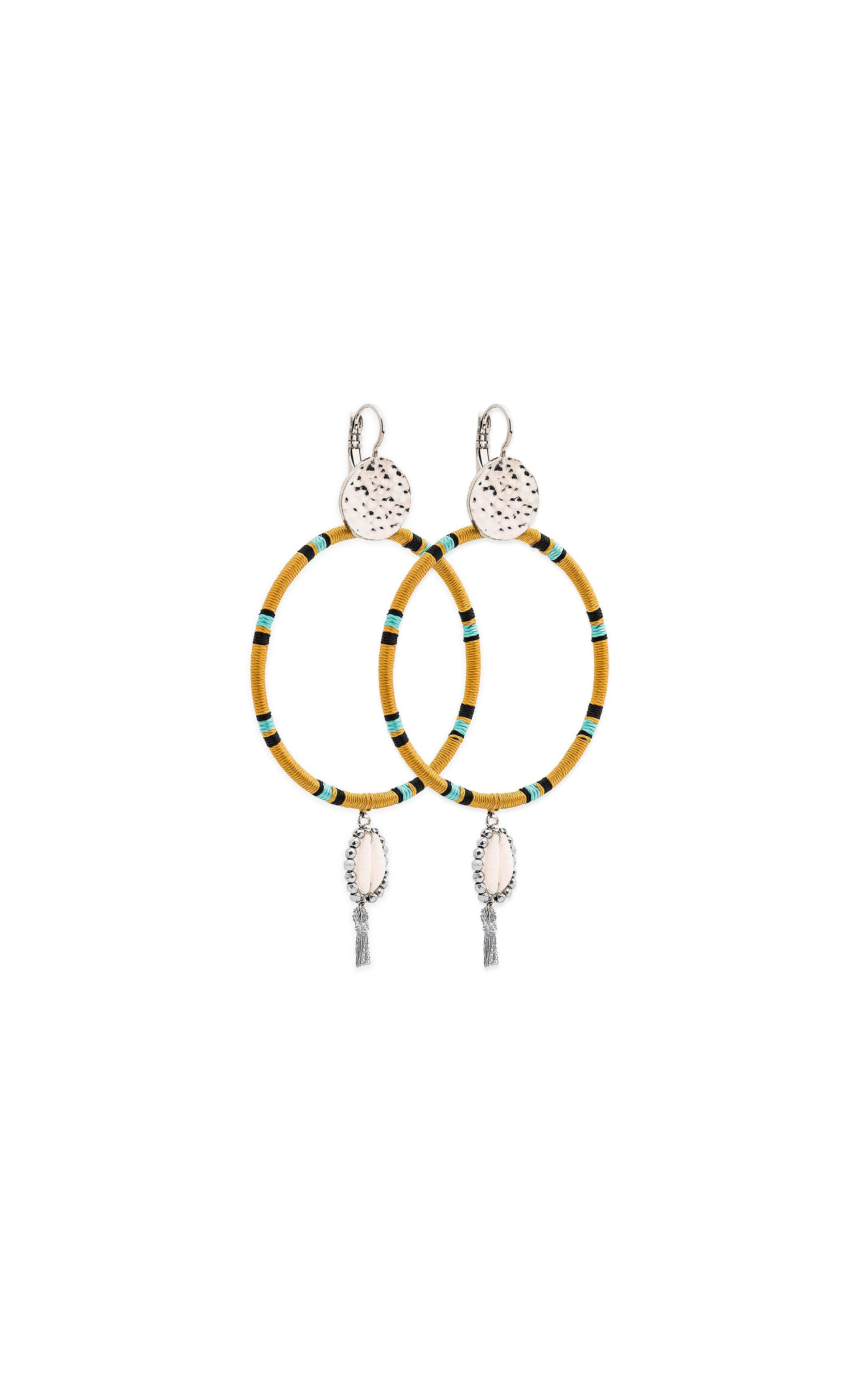 Earrings Kokomo Maïs Yellow