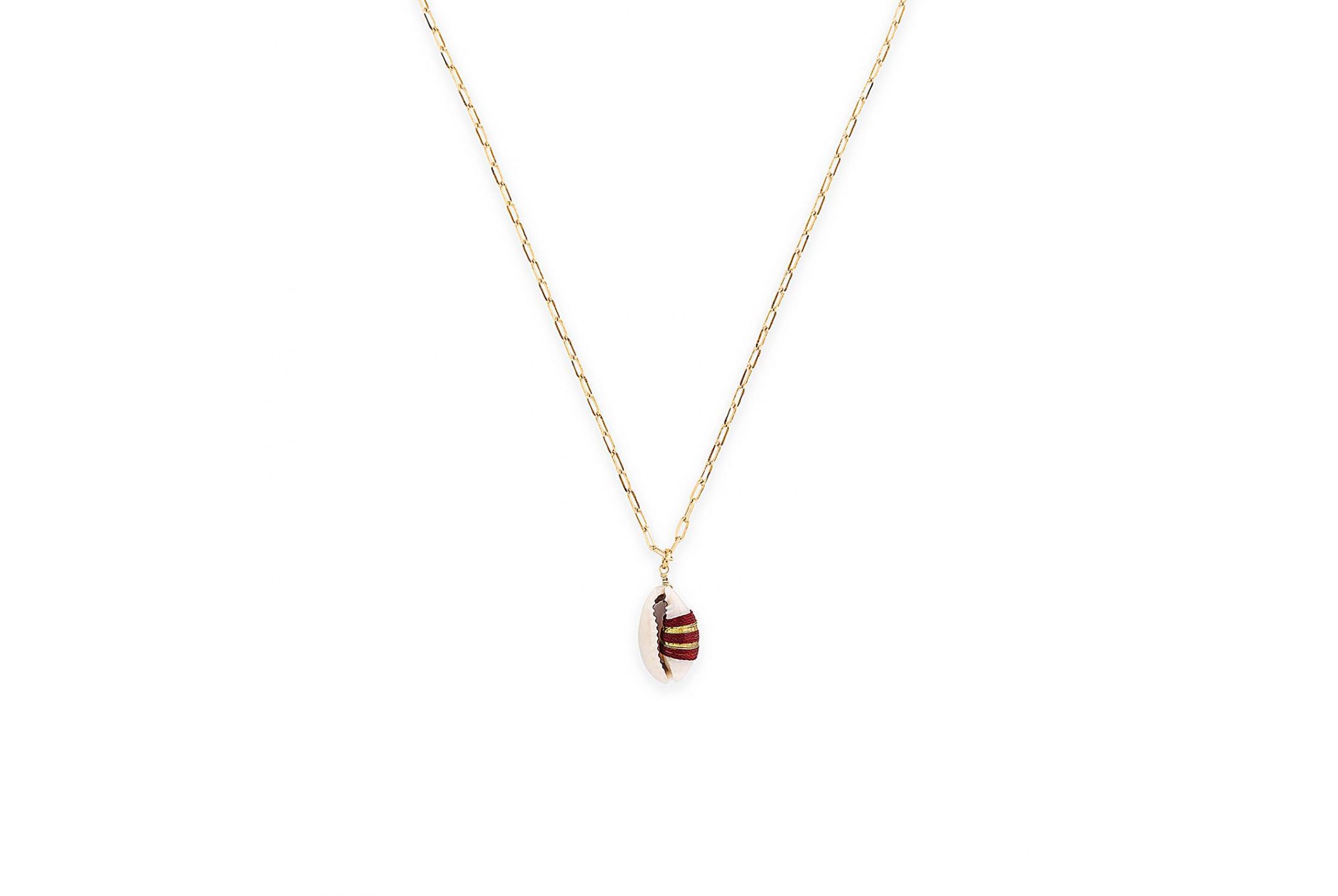 Necklace Noumea Cherry Burgundy