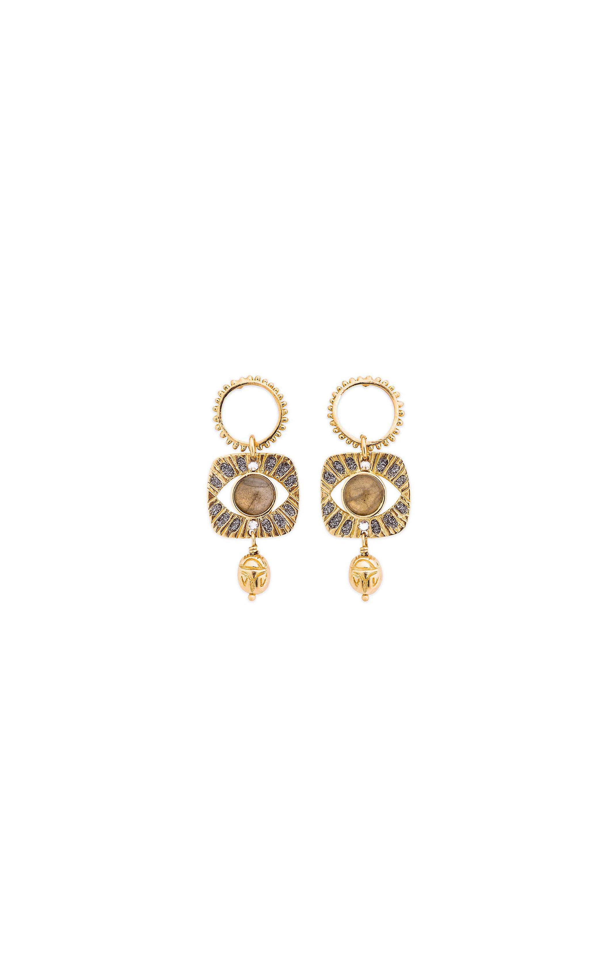 Earrings Alexandrie Gold Gold