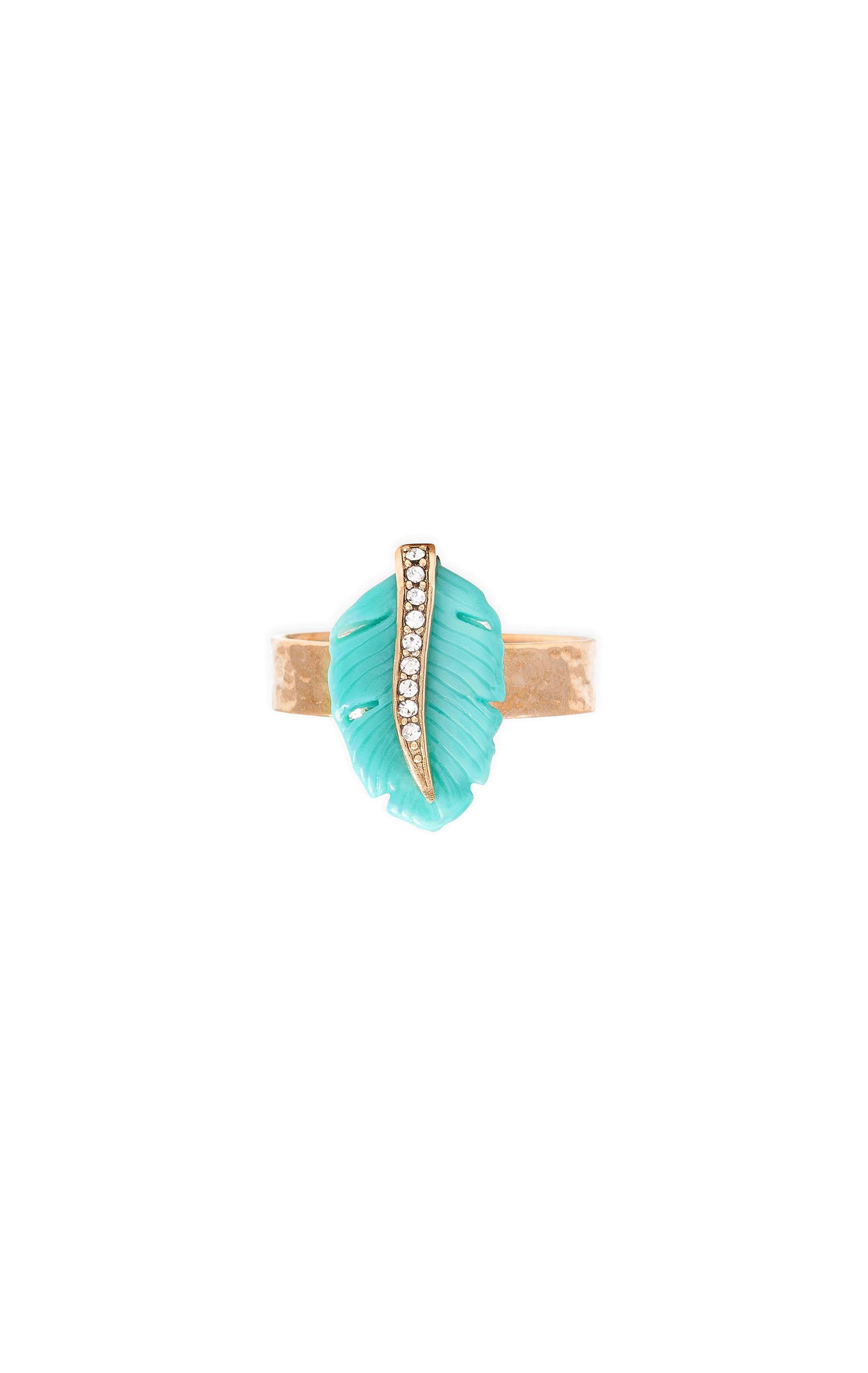 Bague Badiane Bleu Turquoise