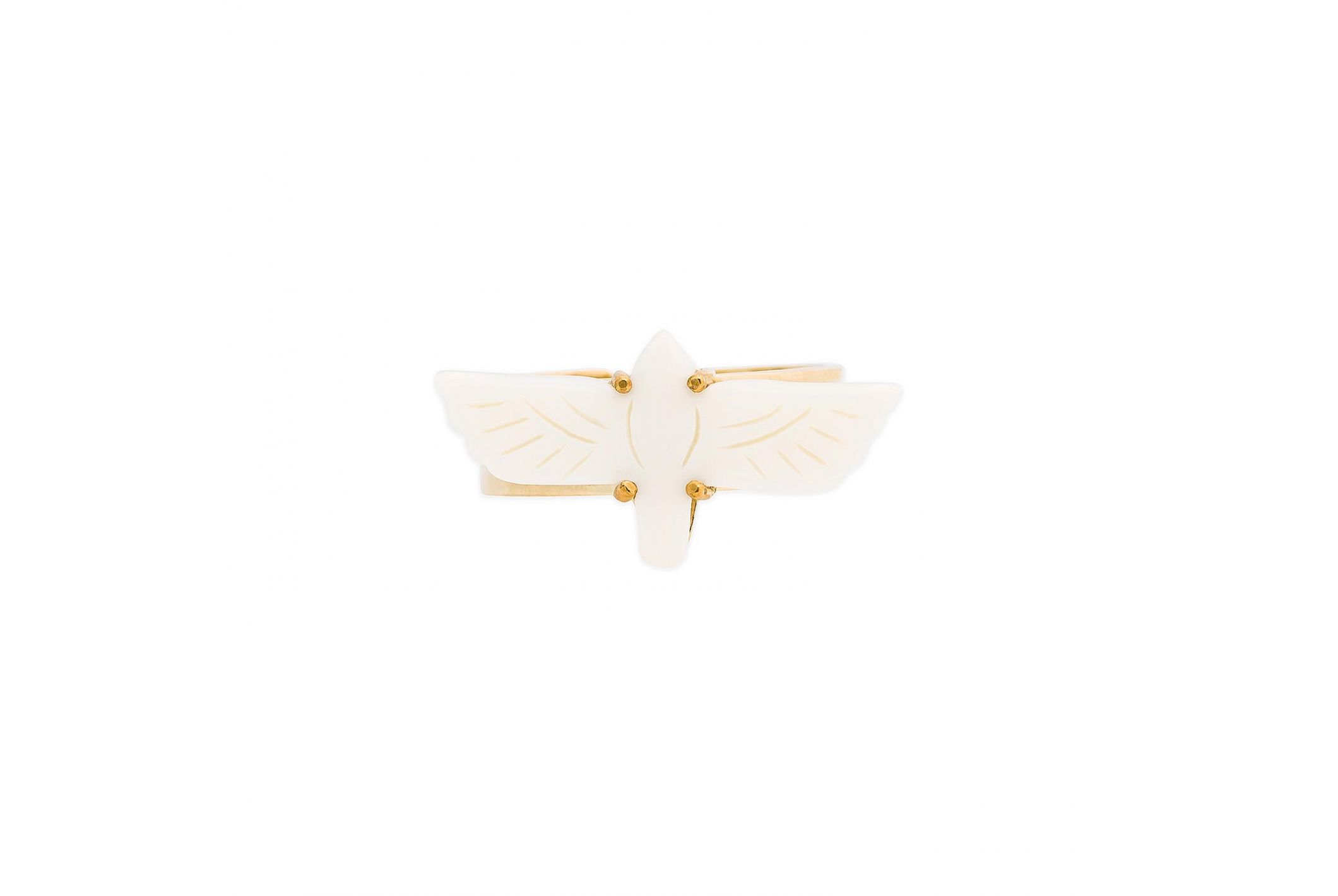 Hipanema Ring Douce White White