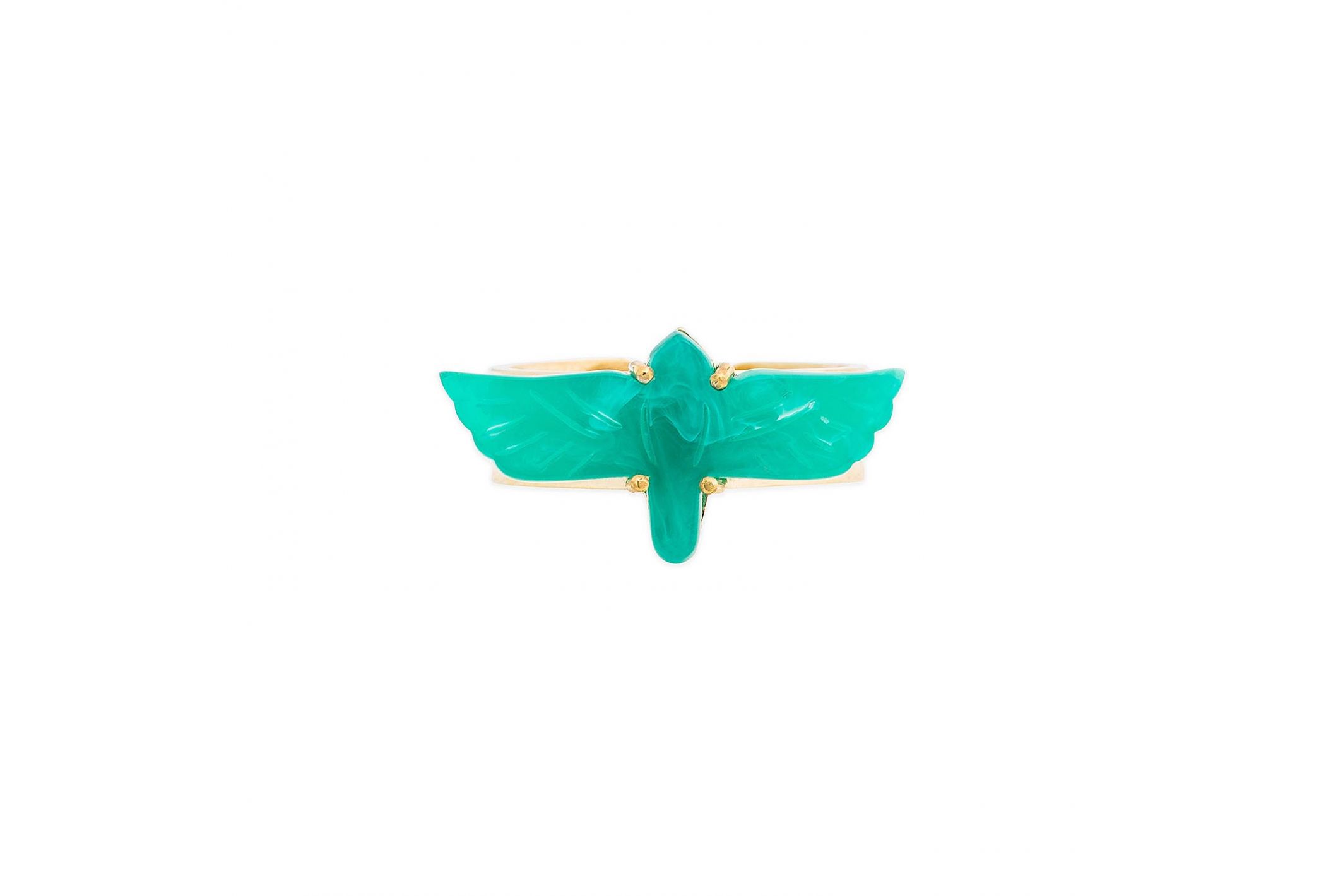 Hipanema Ring Douce Green emeraude