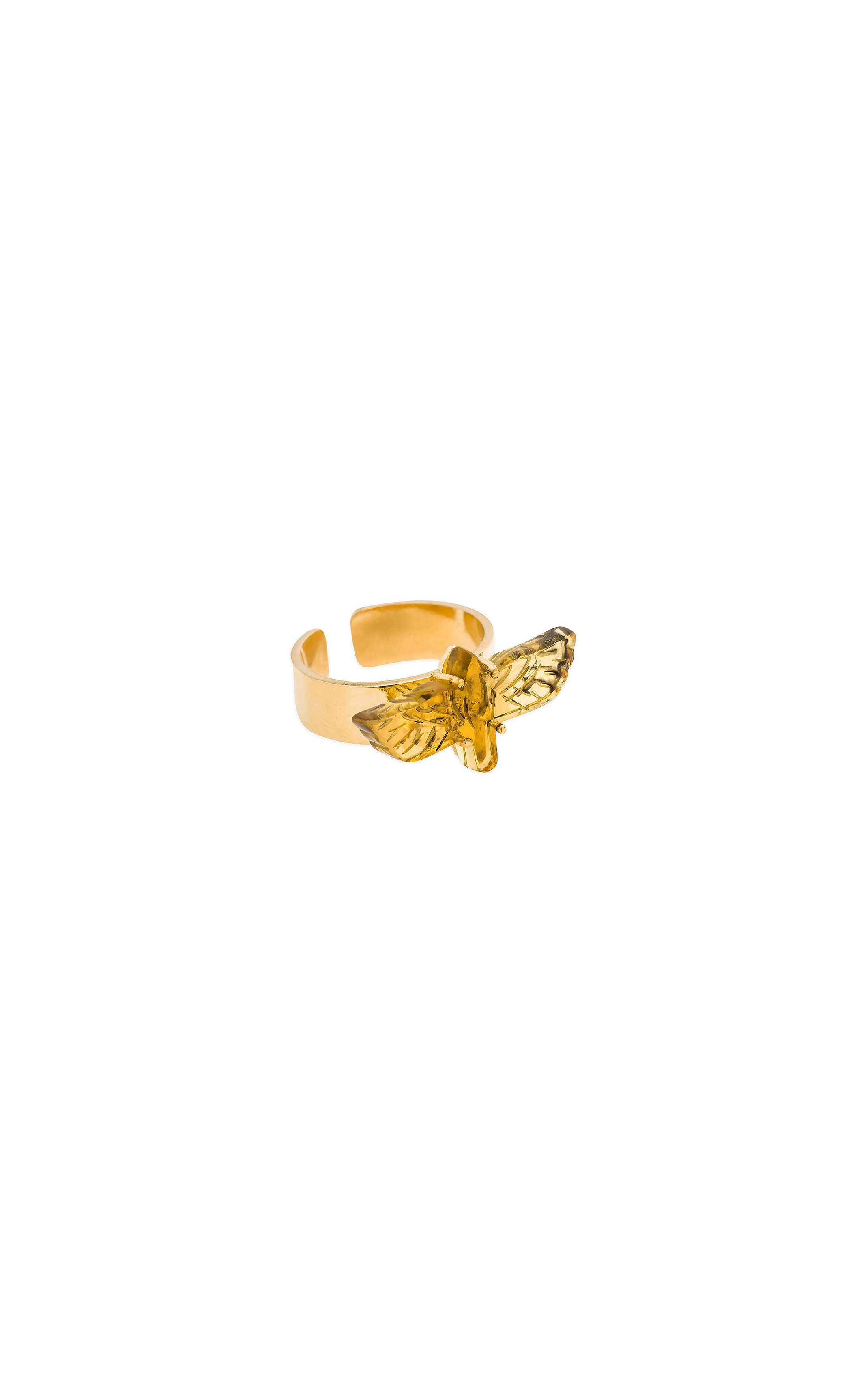 Bague Douce Jaune Topaze