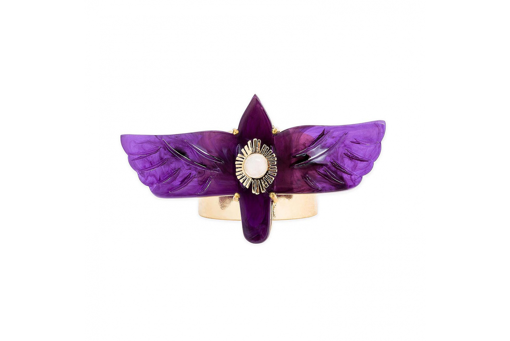 Hipanema Bague Chica Violet Amethyste