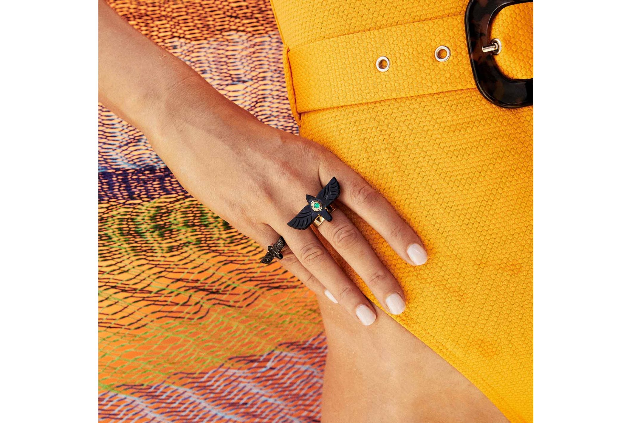 Hipanema Ring Chica Black