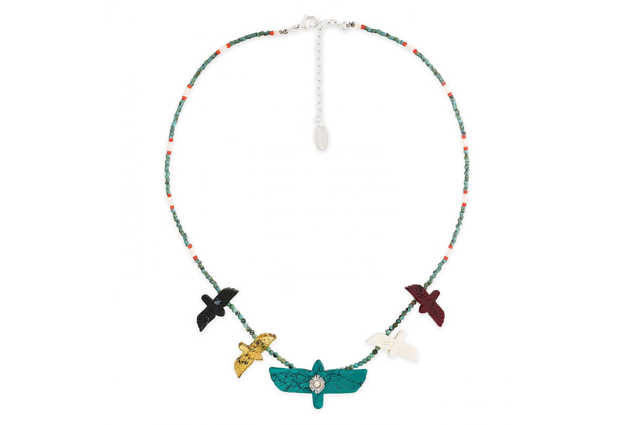Hipanema Collier Alessa Bleu Turquoise