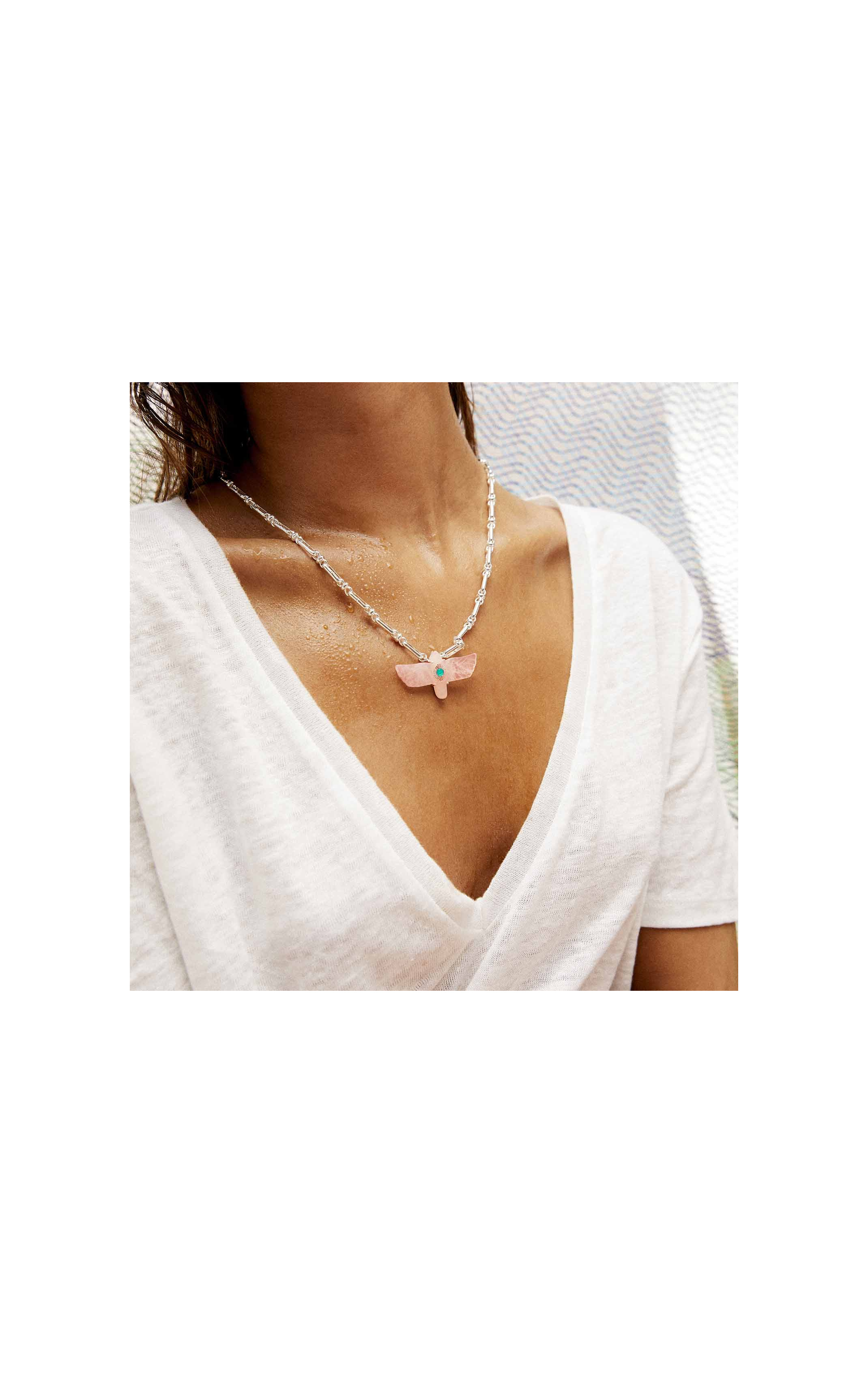 Collier Sacre Rose