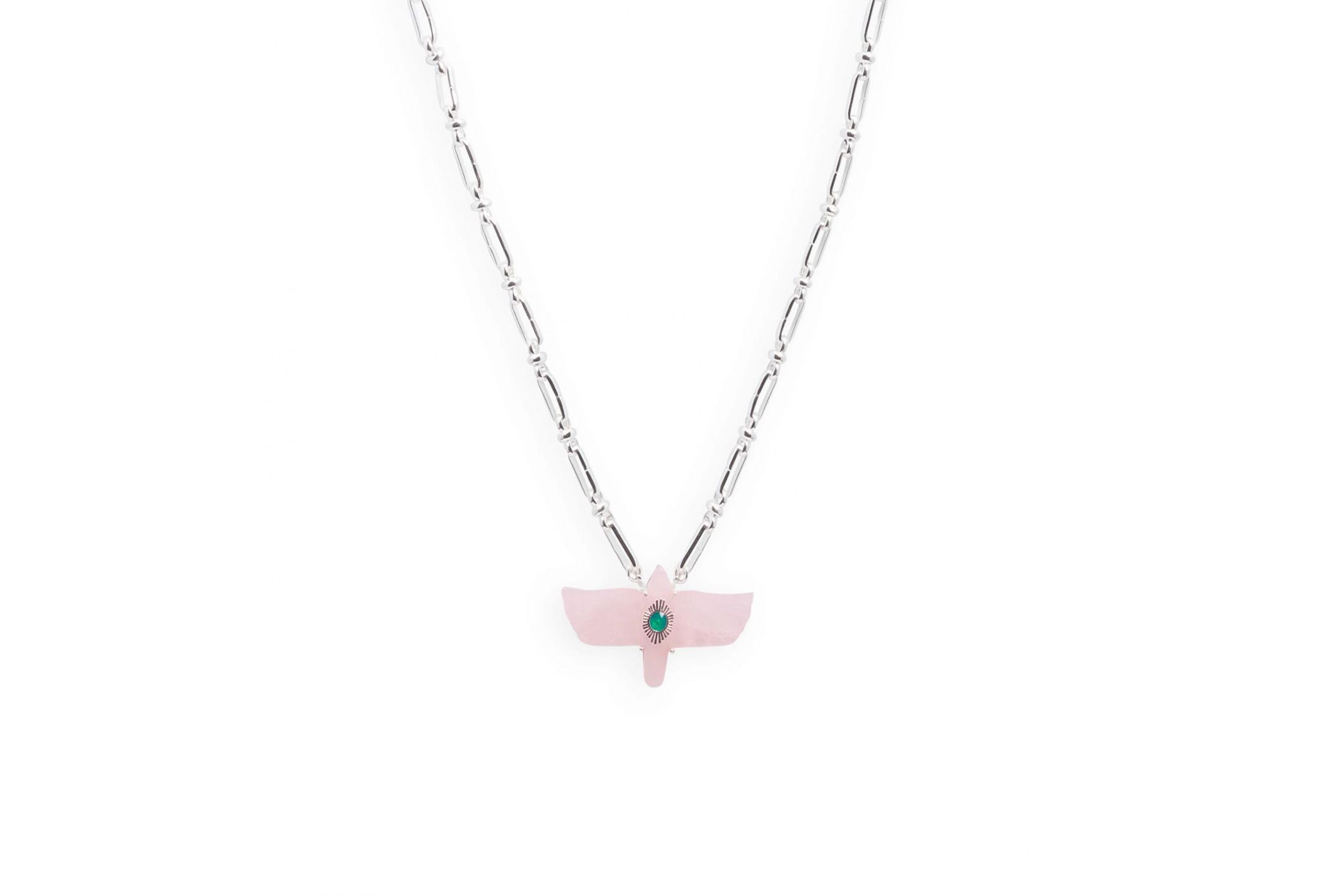 Hipanema Necklace Sacre Pink Pink