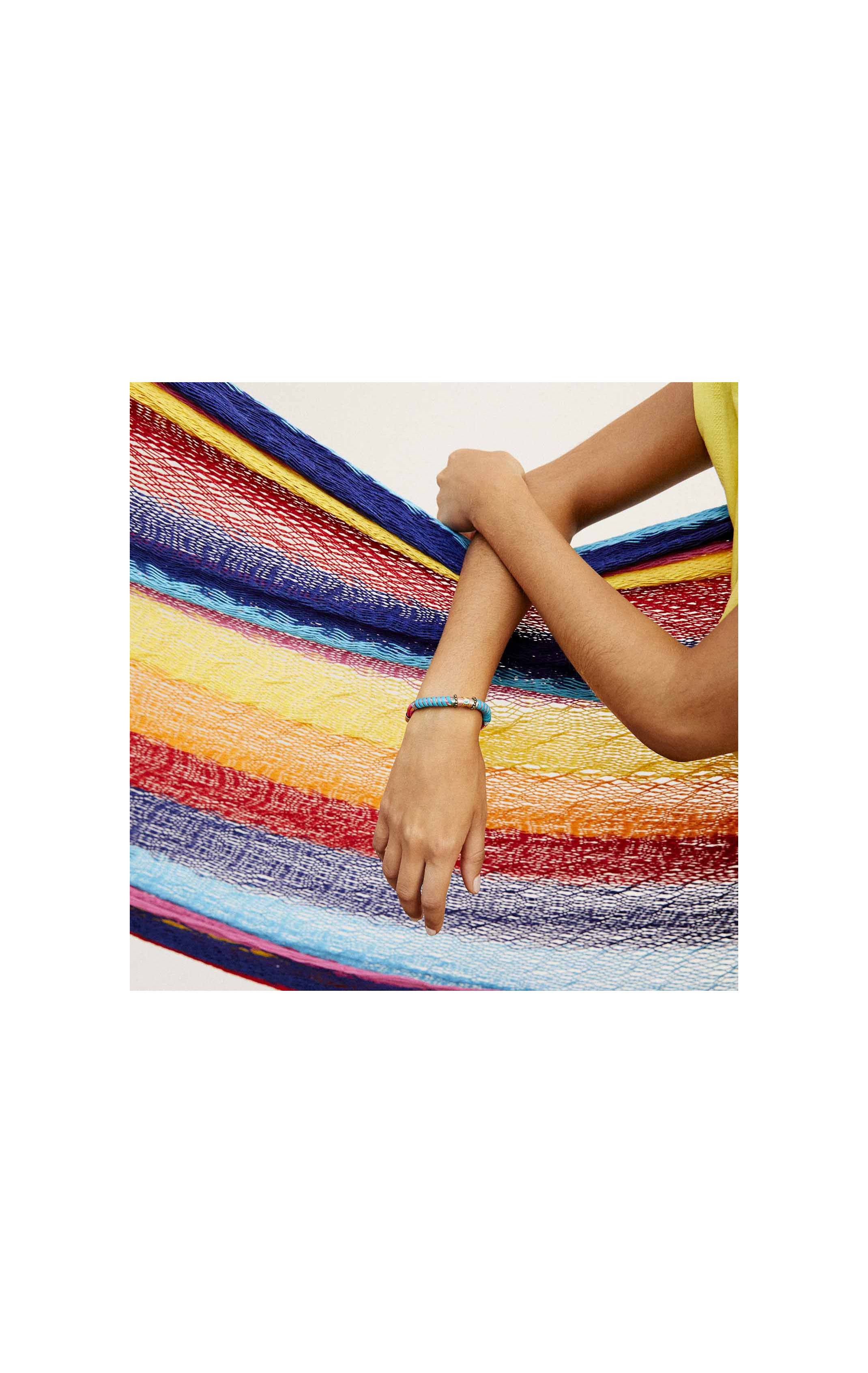 Lien Deedee Bleu Turquoise