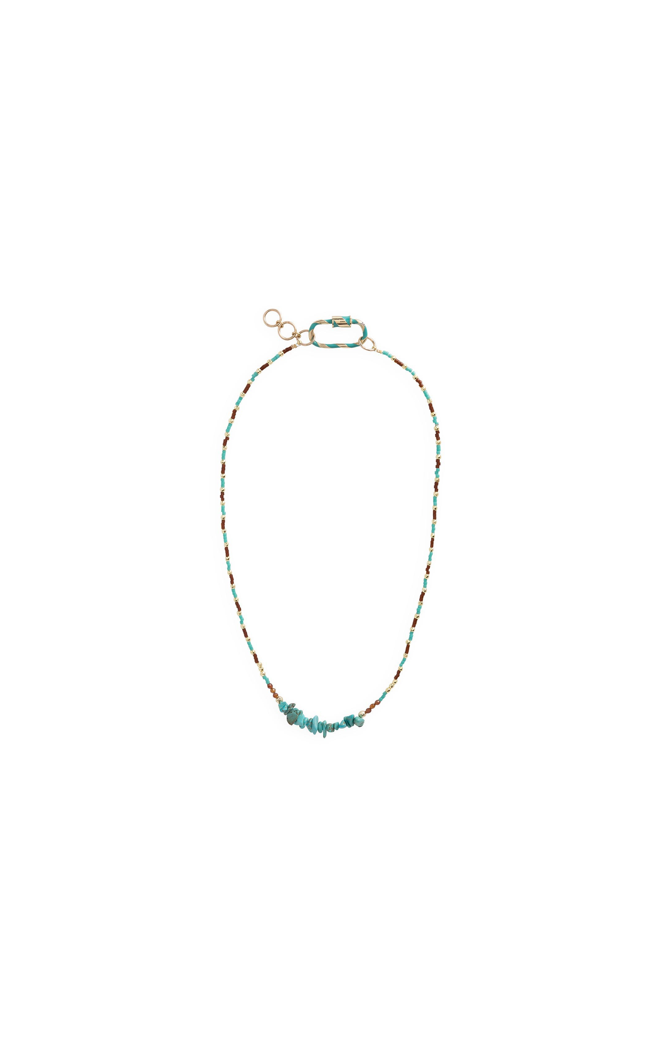 Lien Crusoe 03 Bleu Turquoise