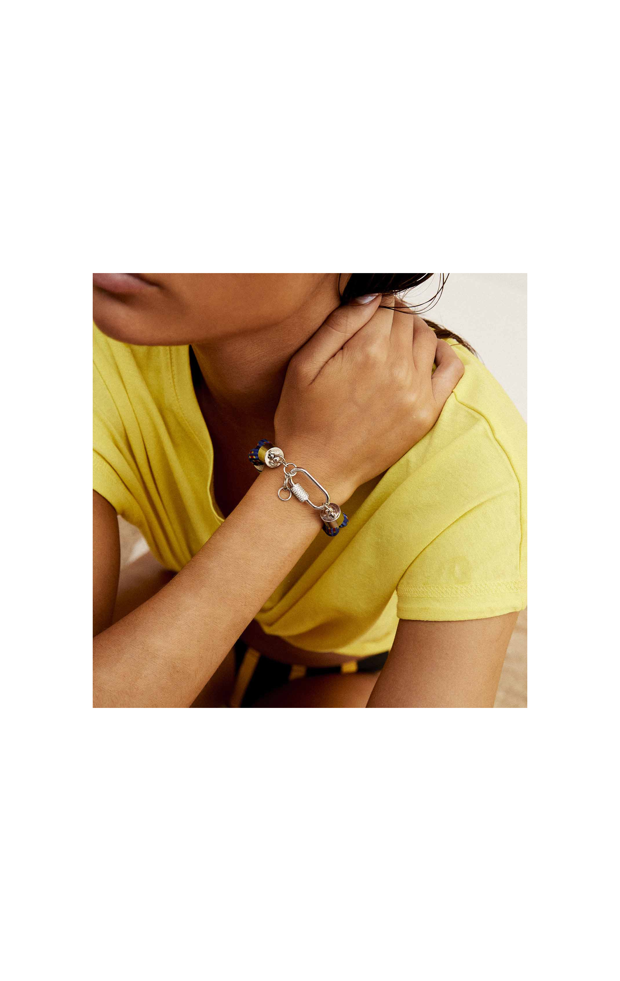 Clasp Bigstone Silver